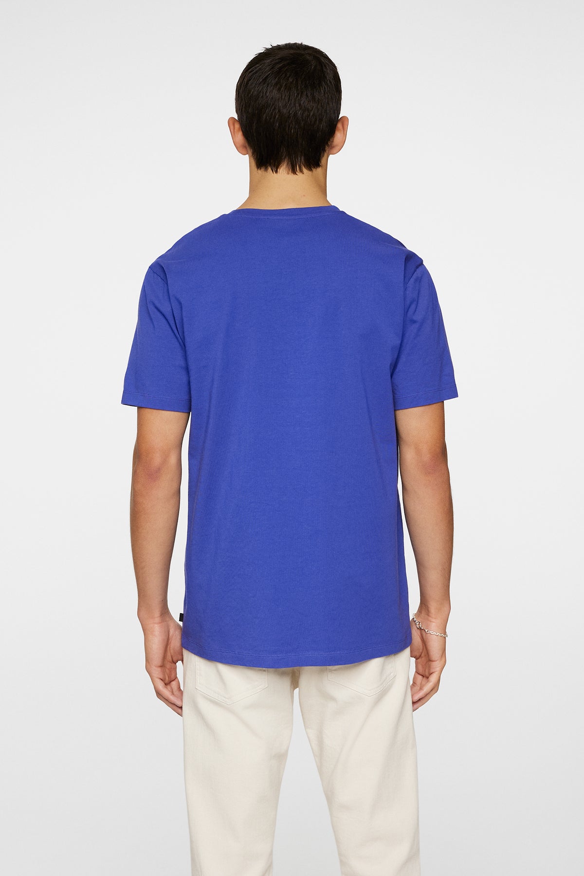 Sid Basic T-Shirt in Clematis Blue by J.Lindeberg
