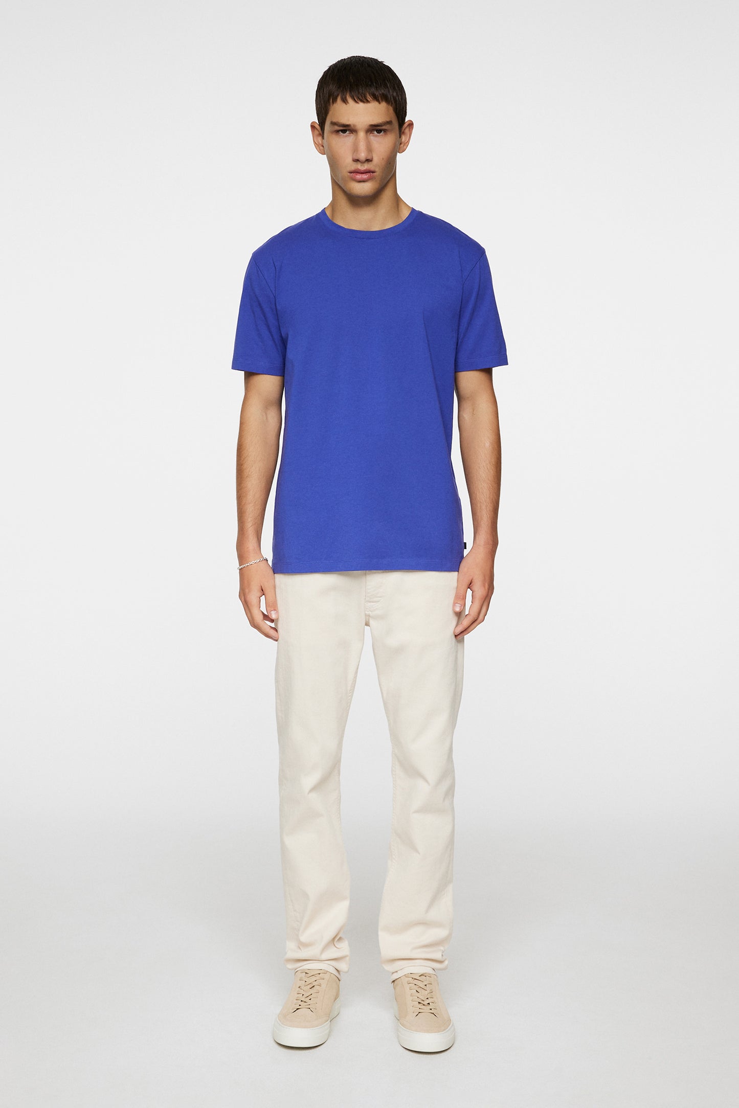 Sid Basic T-Shirt in Clematis Blue by J.Lindeberg