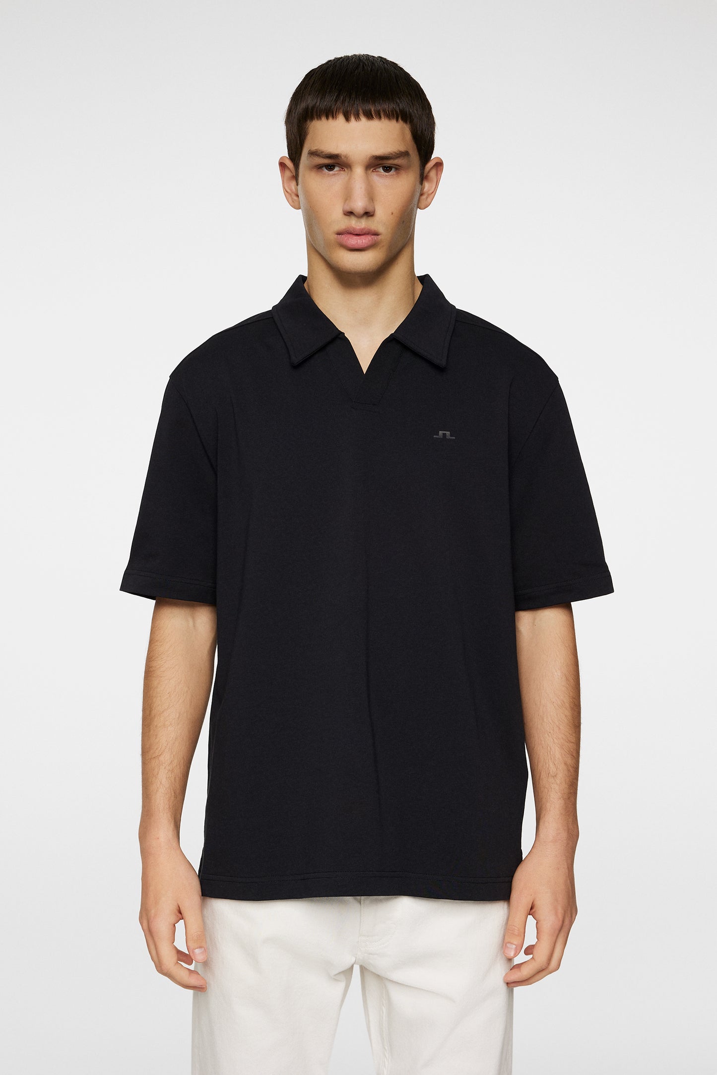 Roy relaxed Polo Pique in Black by J.Lindeberg