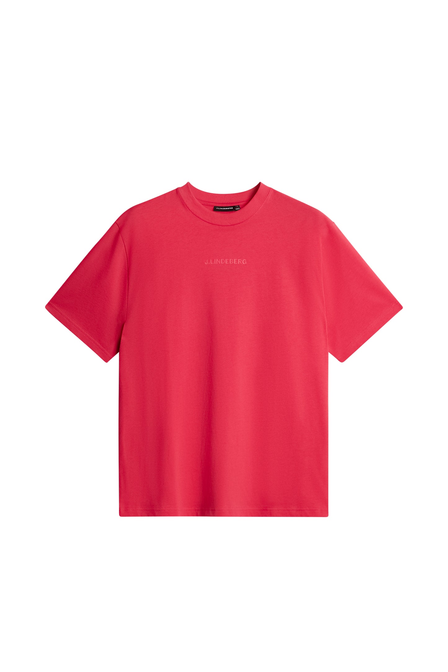 Hale Heavy Logo T-shirt in Azalea by J.Lindeberg