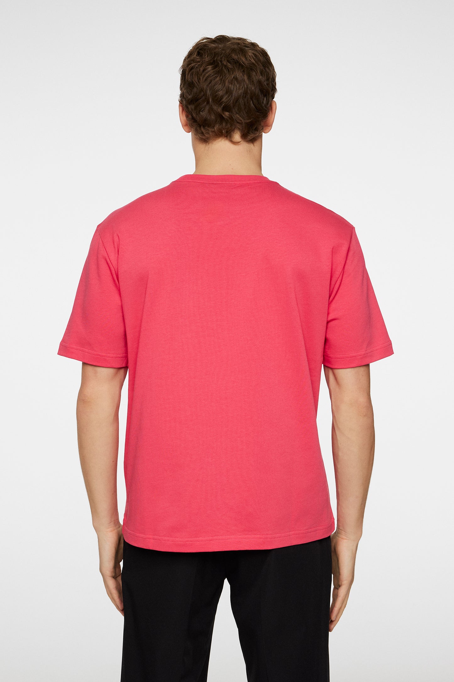 Hale Heavy Logo T-shirt in Azalea by J.Lindeberg