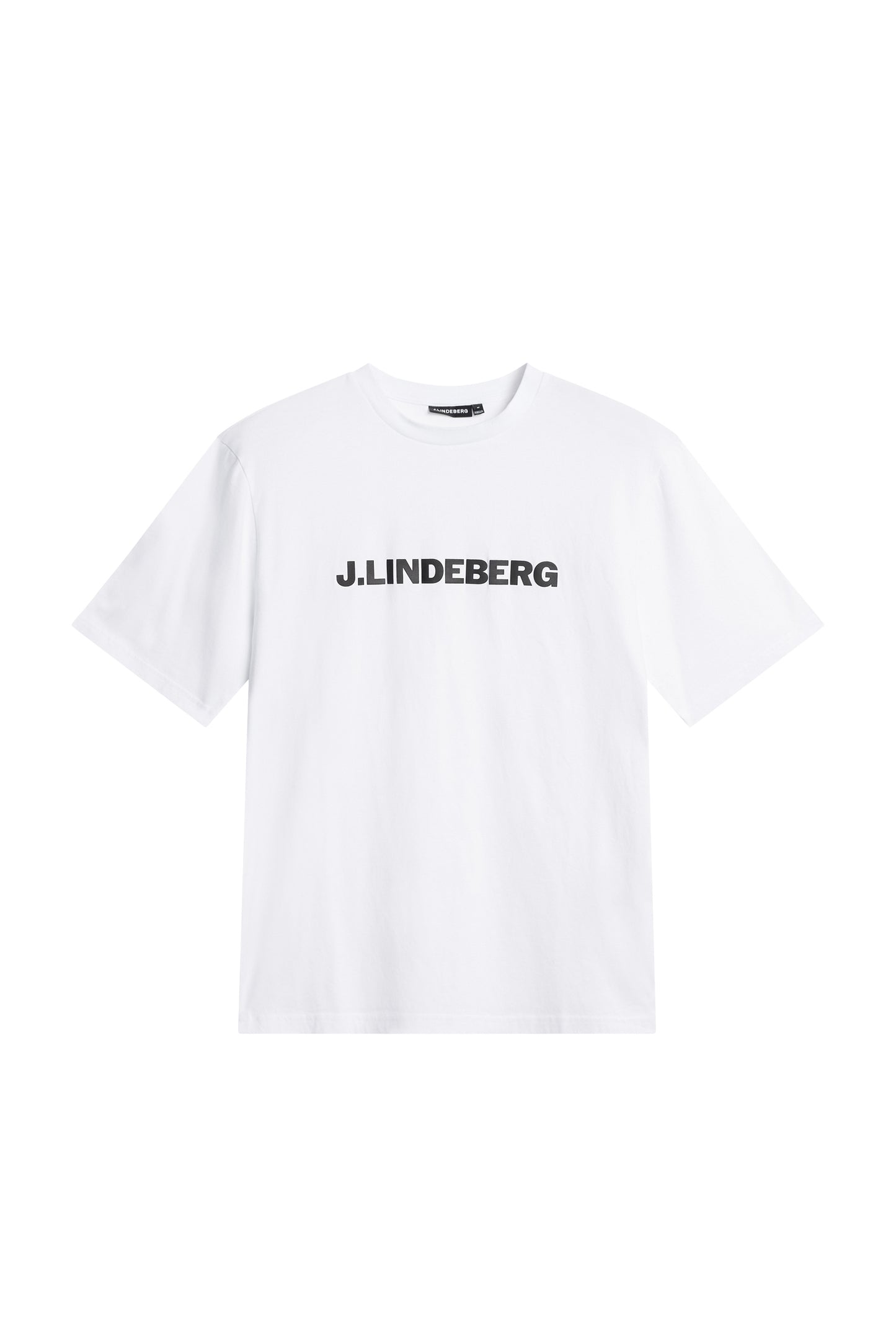 Parcy Logo Tee in White by J.Lindeberg