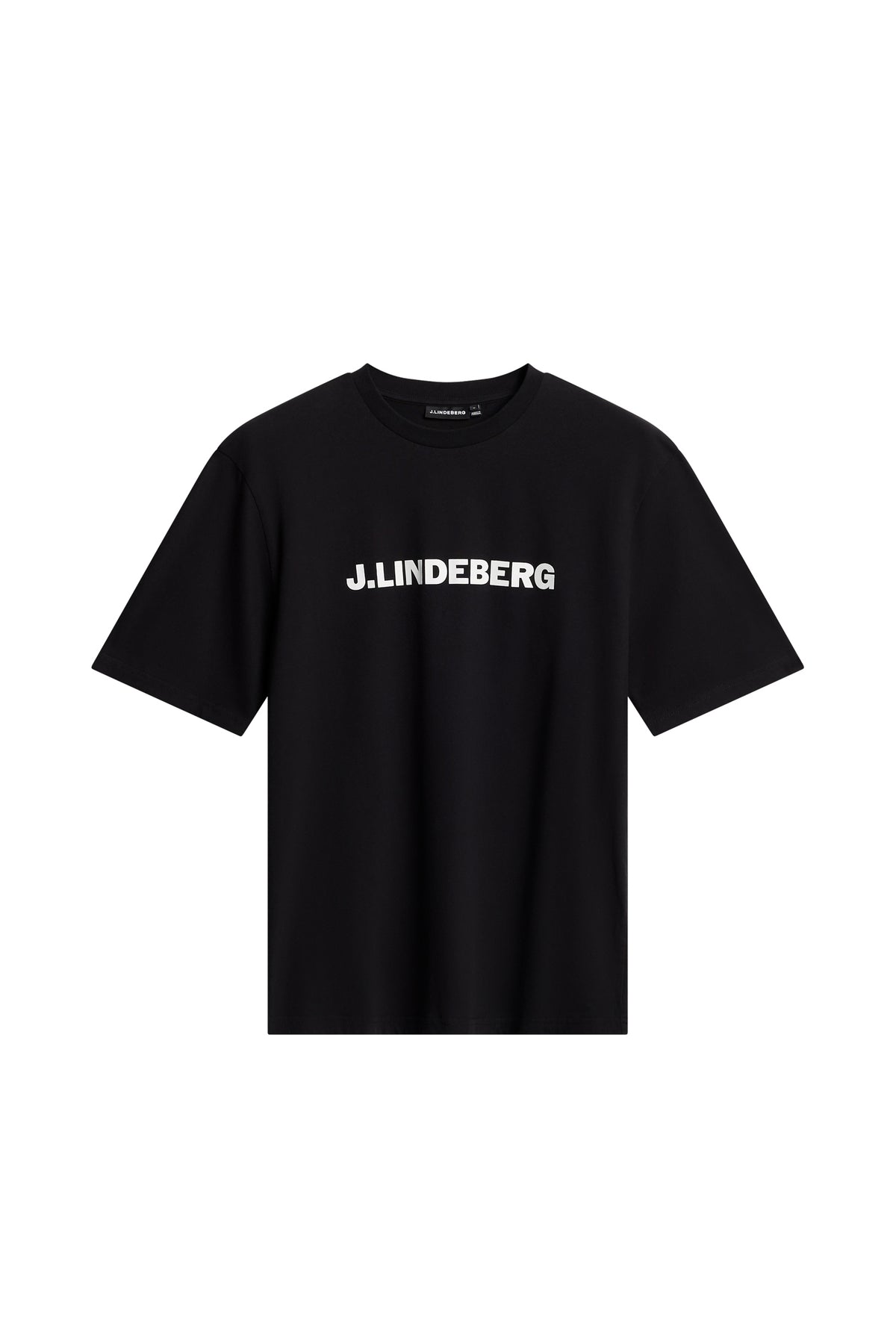 Parcy Logo Tee in Black by J.Lindeberg