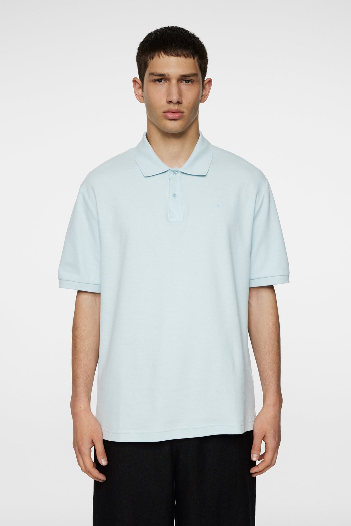 Truls Polo Pique in Winter Sky by J.Lindeberg