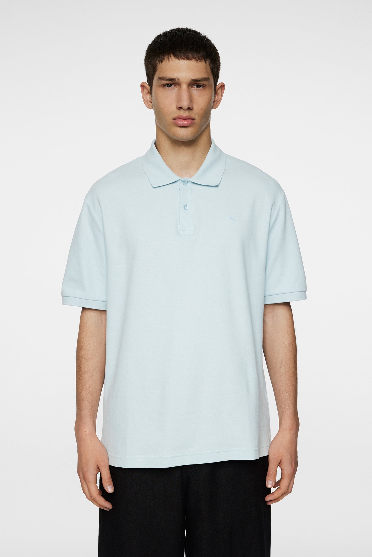 Truls Polo Pique in Winter Sky by J.Lindeberg