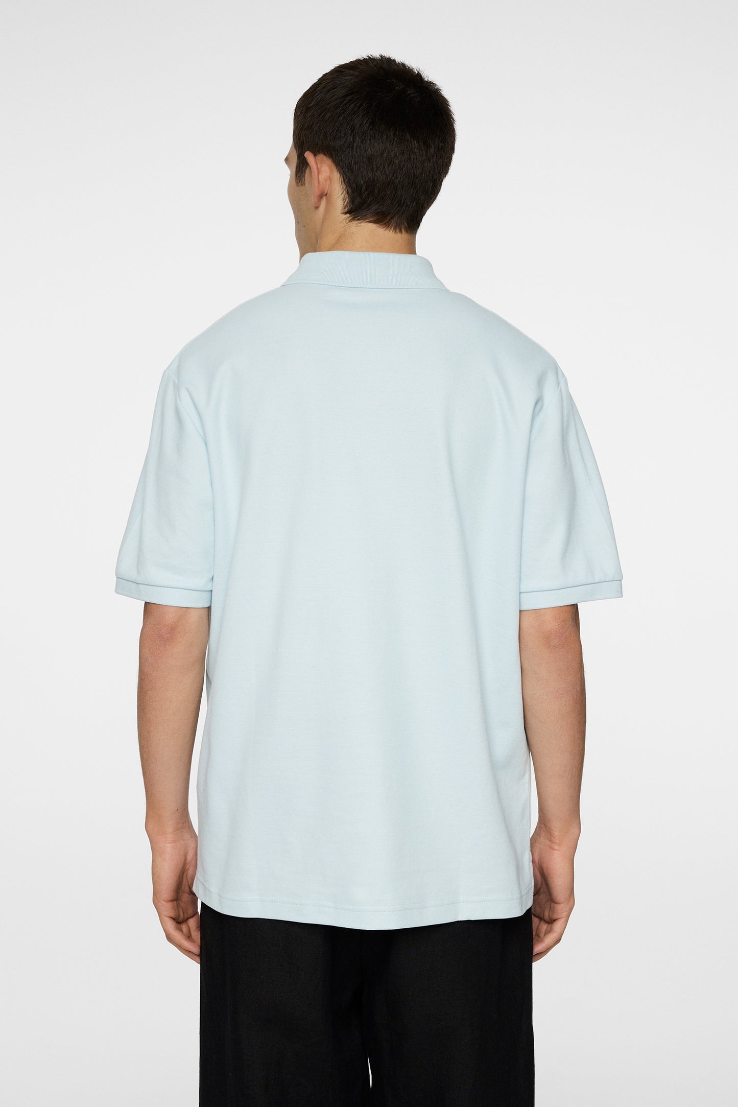 Truls Polo Pique in Winter Sky by J.Lindeberg