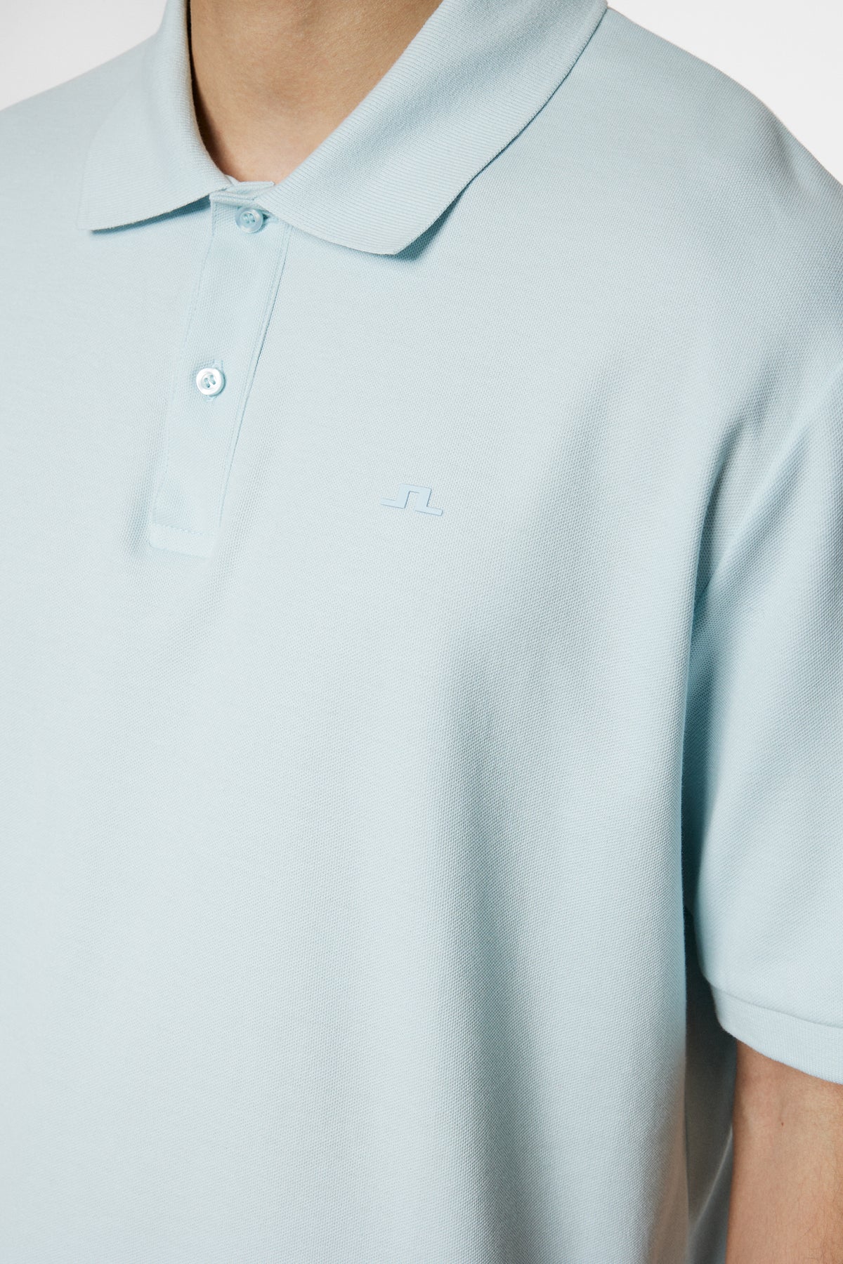 Truls Polo Pique in Winter Sky by J.Lindeberg