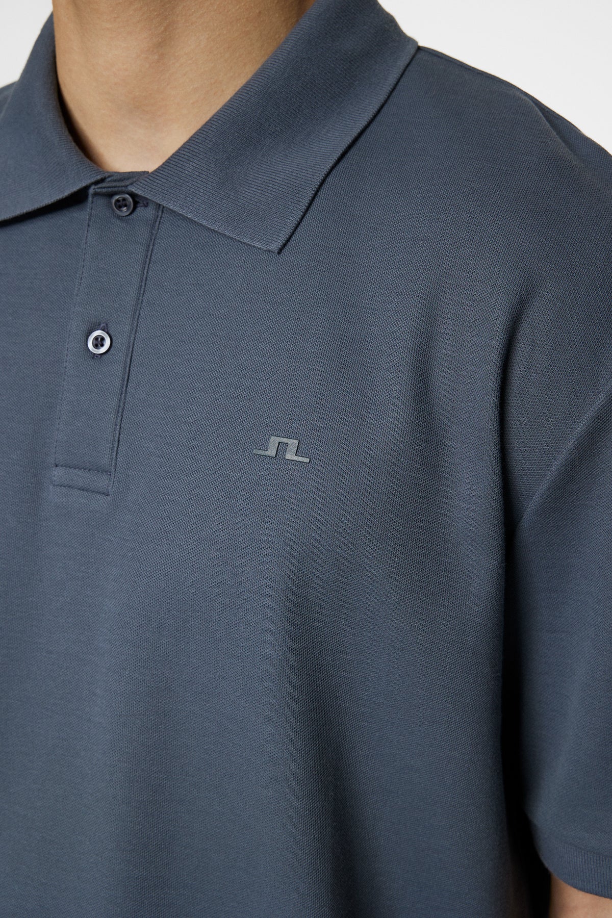 Truls Polo Pique in Ombre Blue by J.Lindeberg