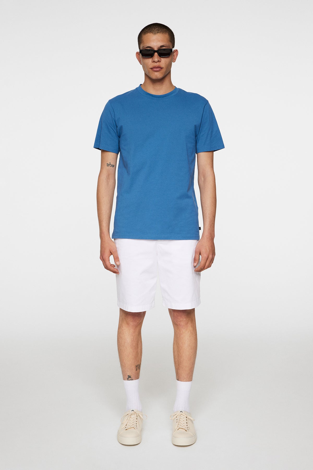 Sid Basic T-Shirt in Dark Blue by J.Lindeberg
