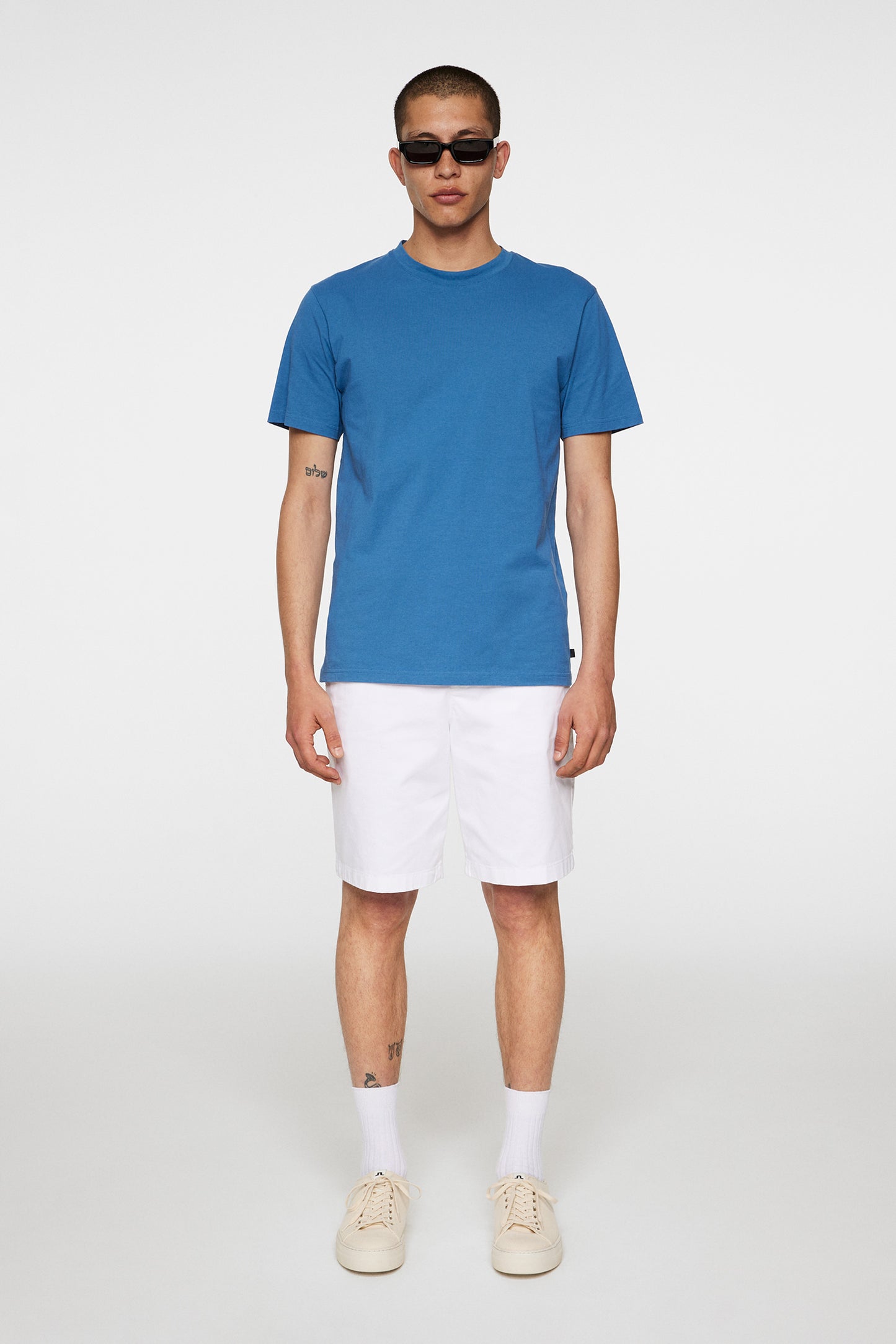 Sid Basic T-Shirt in Dark Blue by J.Lindeberg
