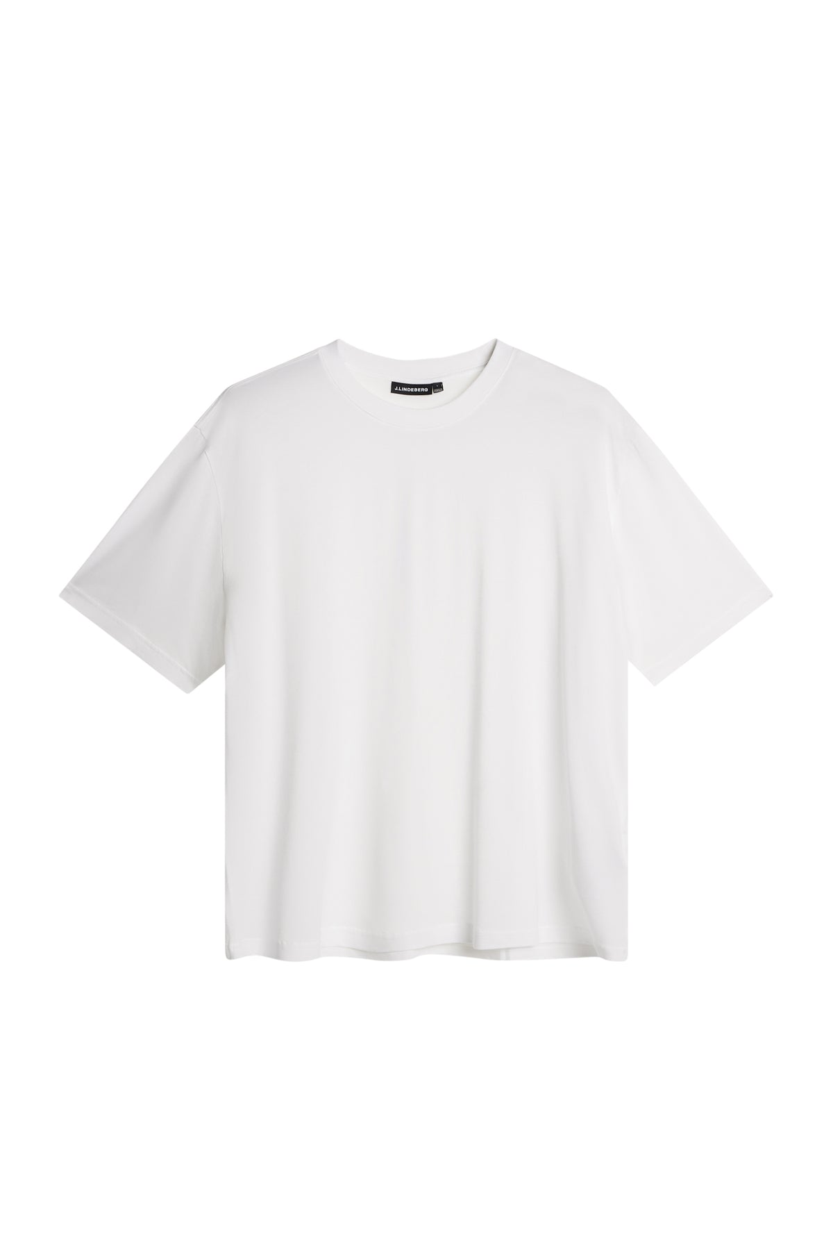 Hale Light Lyocell T-shirt in White by J.Lindeberg
