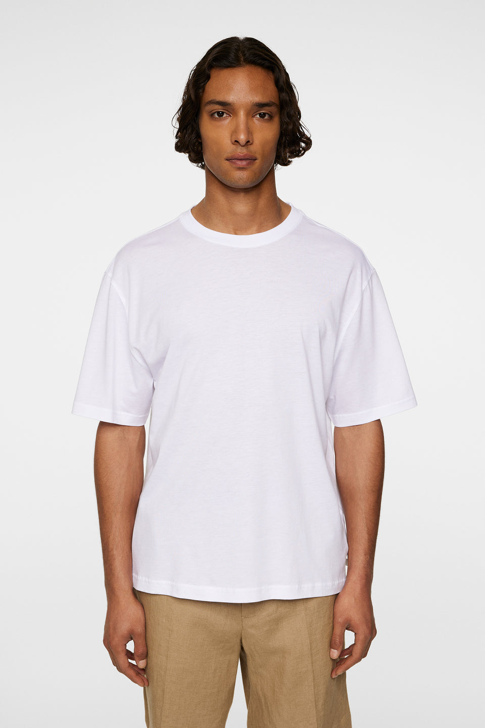 Hale Light Lyocell T-shirt / White