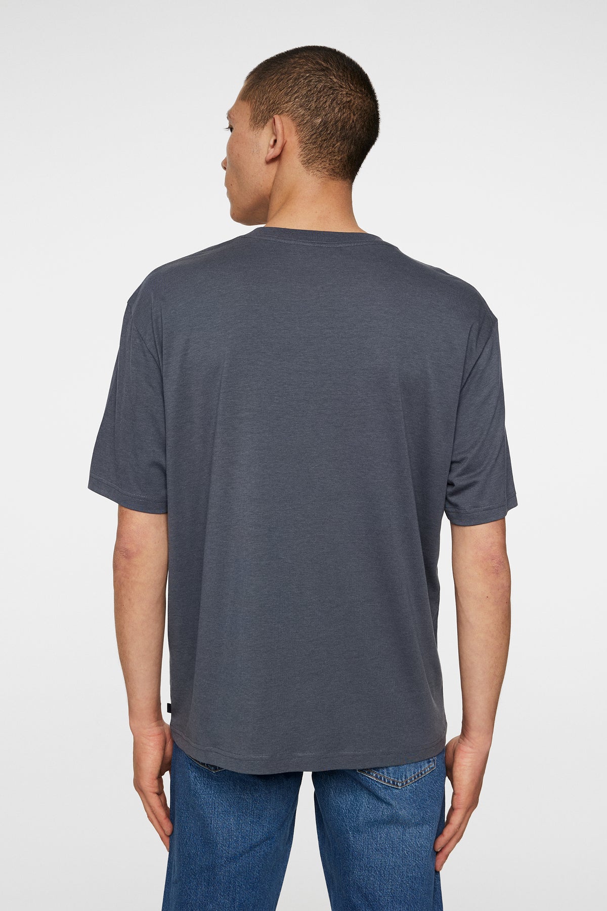 Hale Light Lyocell T-shirt in Ombre Blue by J.Lindeberg