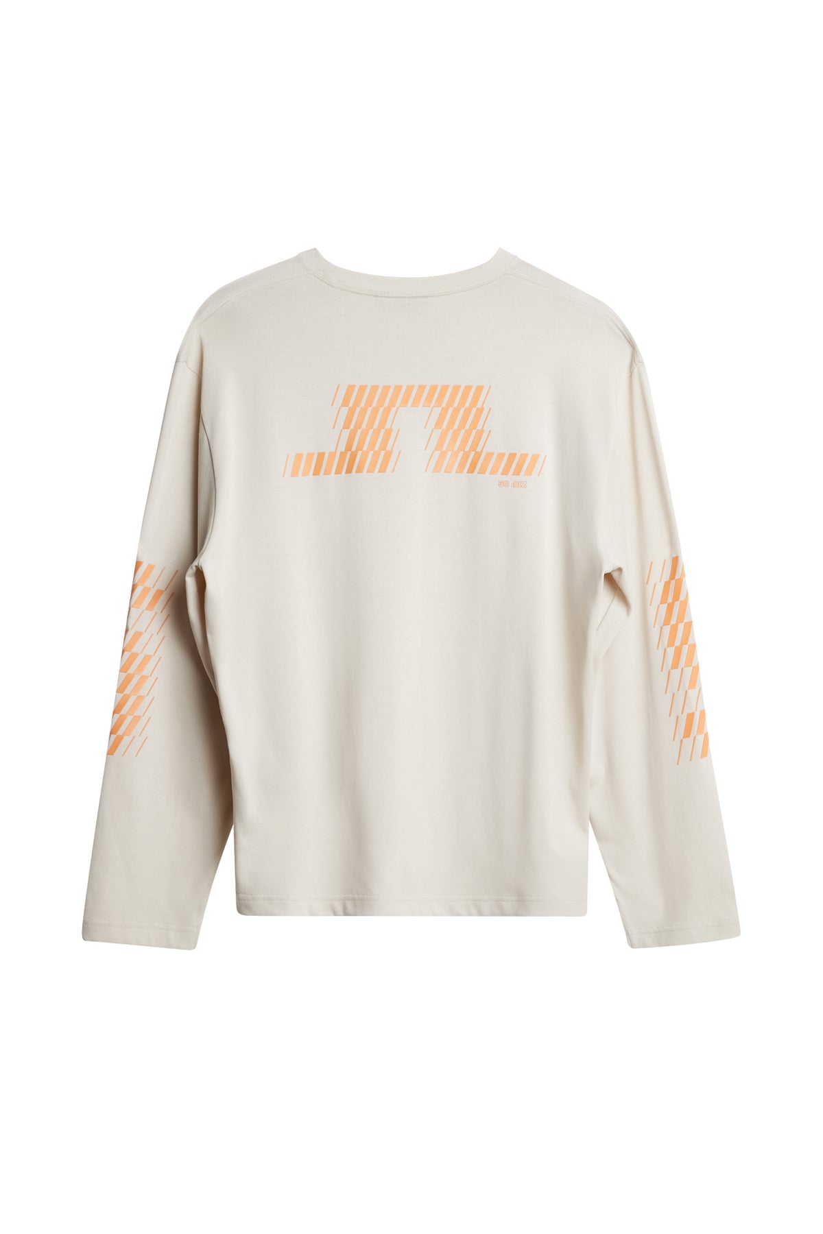 Walsh LS Print T-shirt in Moonbeam by J.Lindeberg