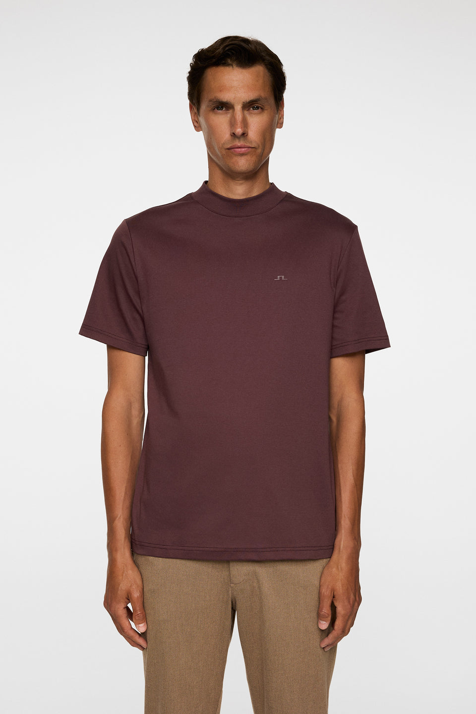Ace Mock Neck T-Shirt / Huckleberry