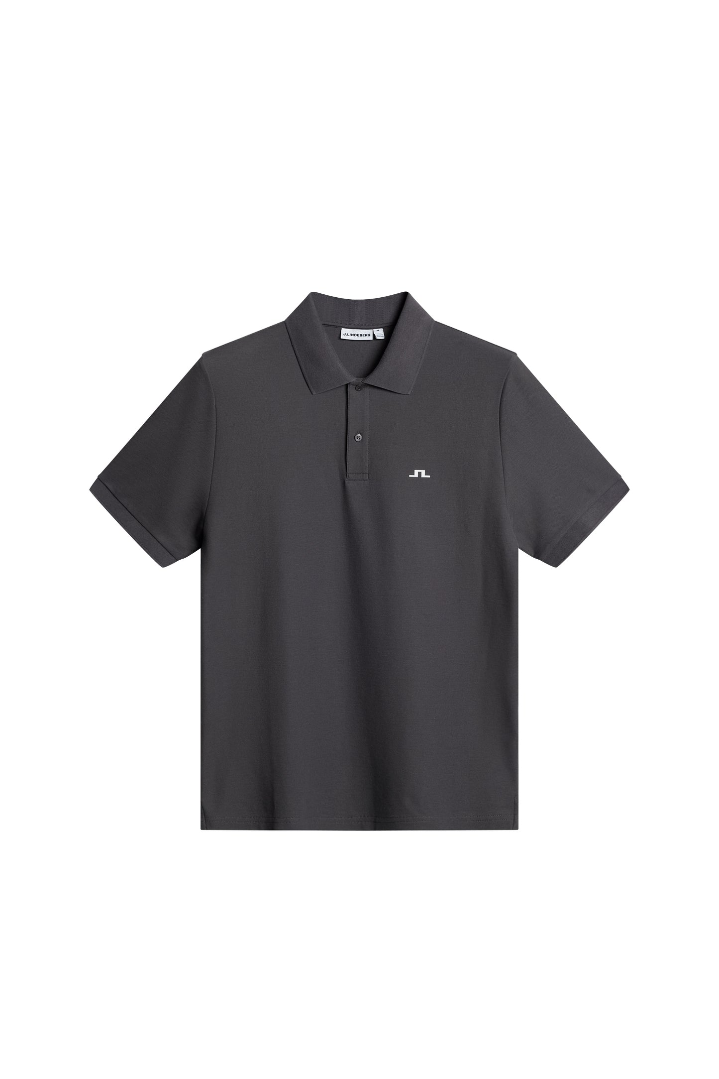 Rudy Slim Polo Pique in Asphalt by J.Lindeberg