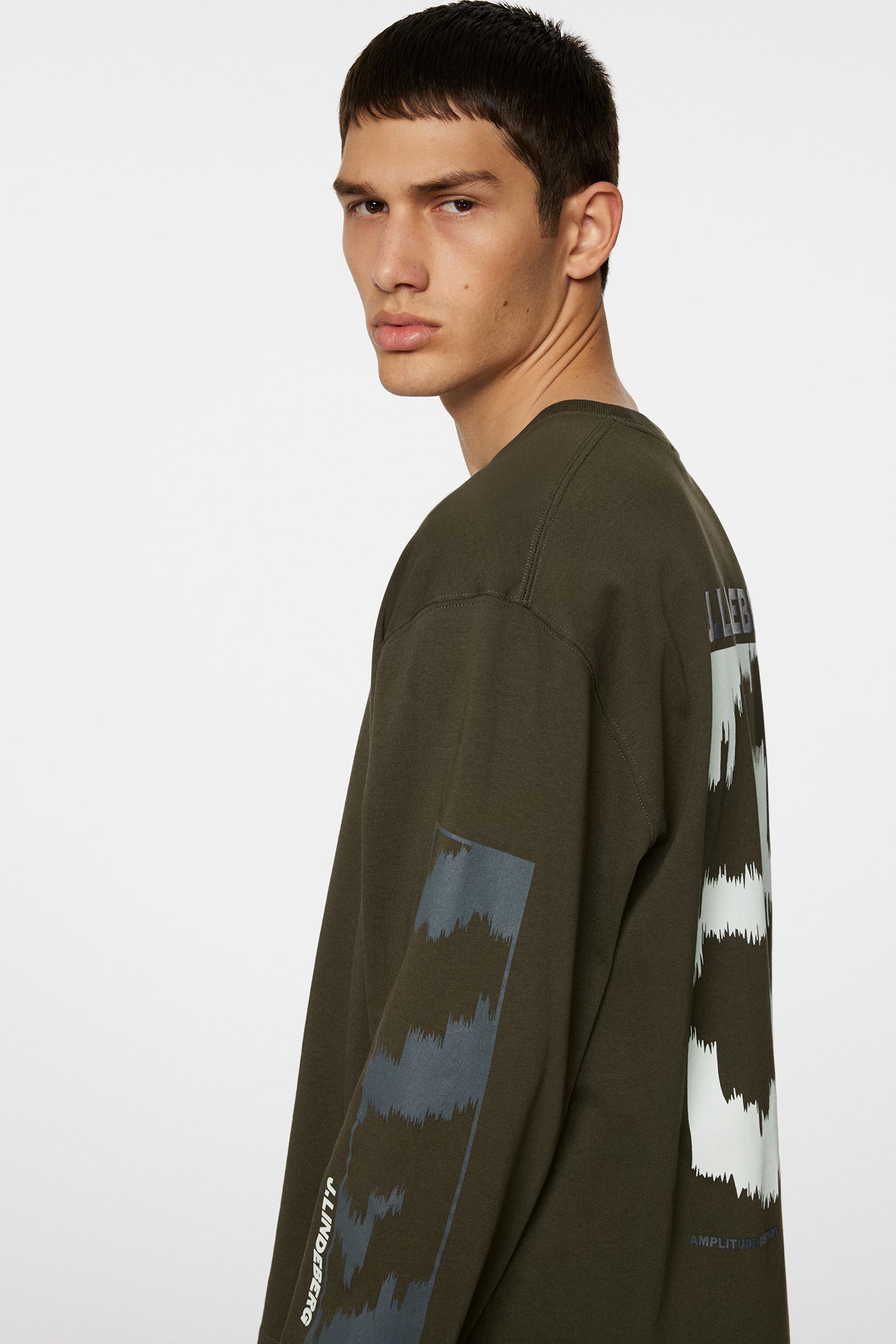 Walsh LS Print T-shirt / Forest Green – J.LINDEBERG