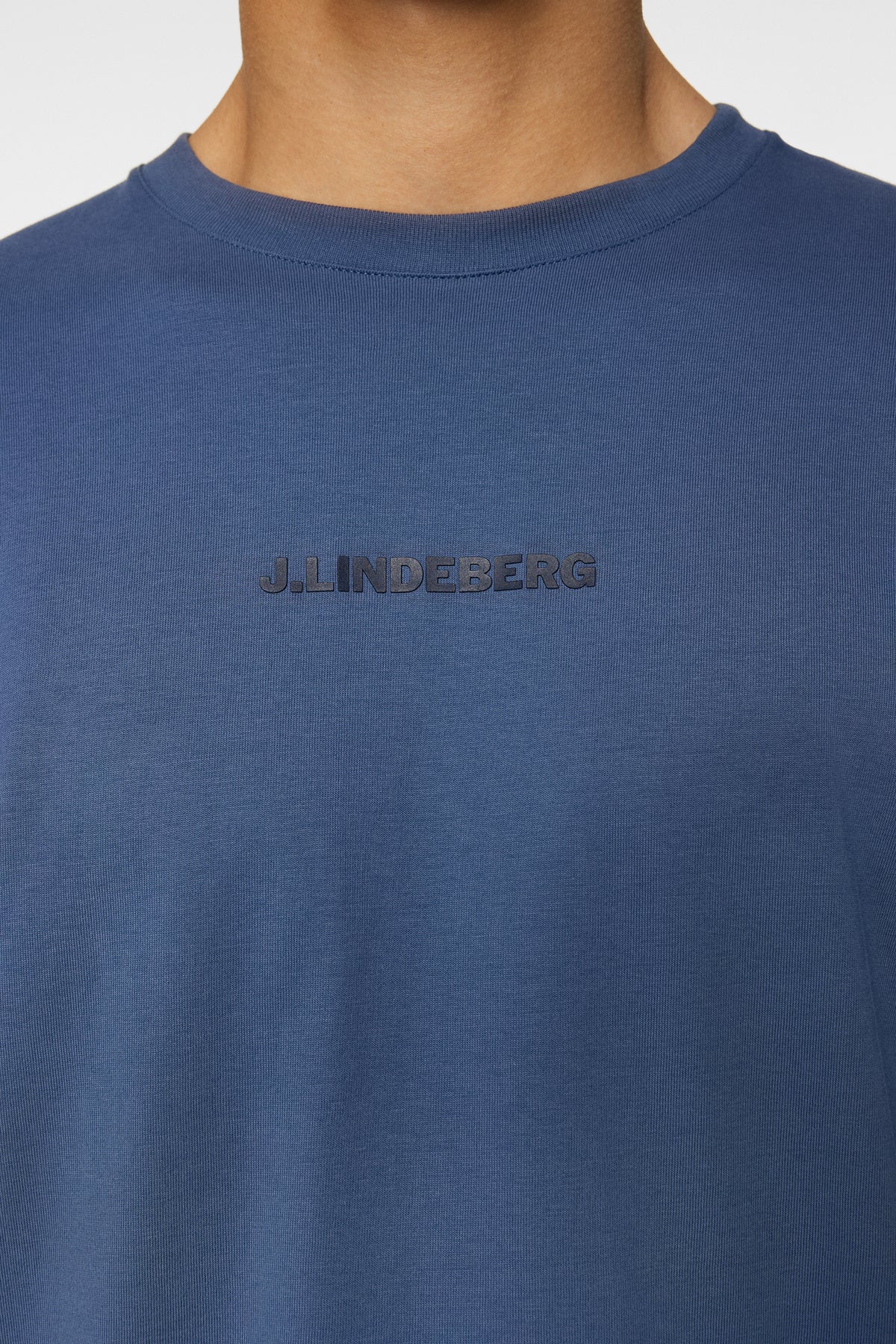 Parcie Longsleeve Tee in Vintage Indigo by J.Lindeberg