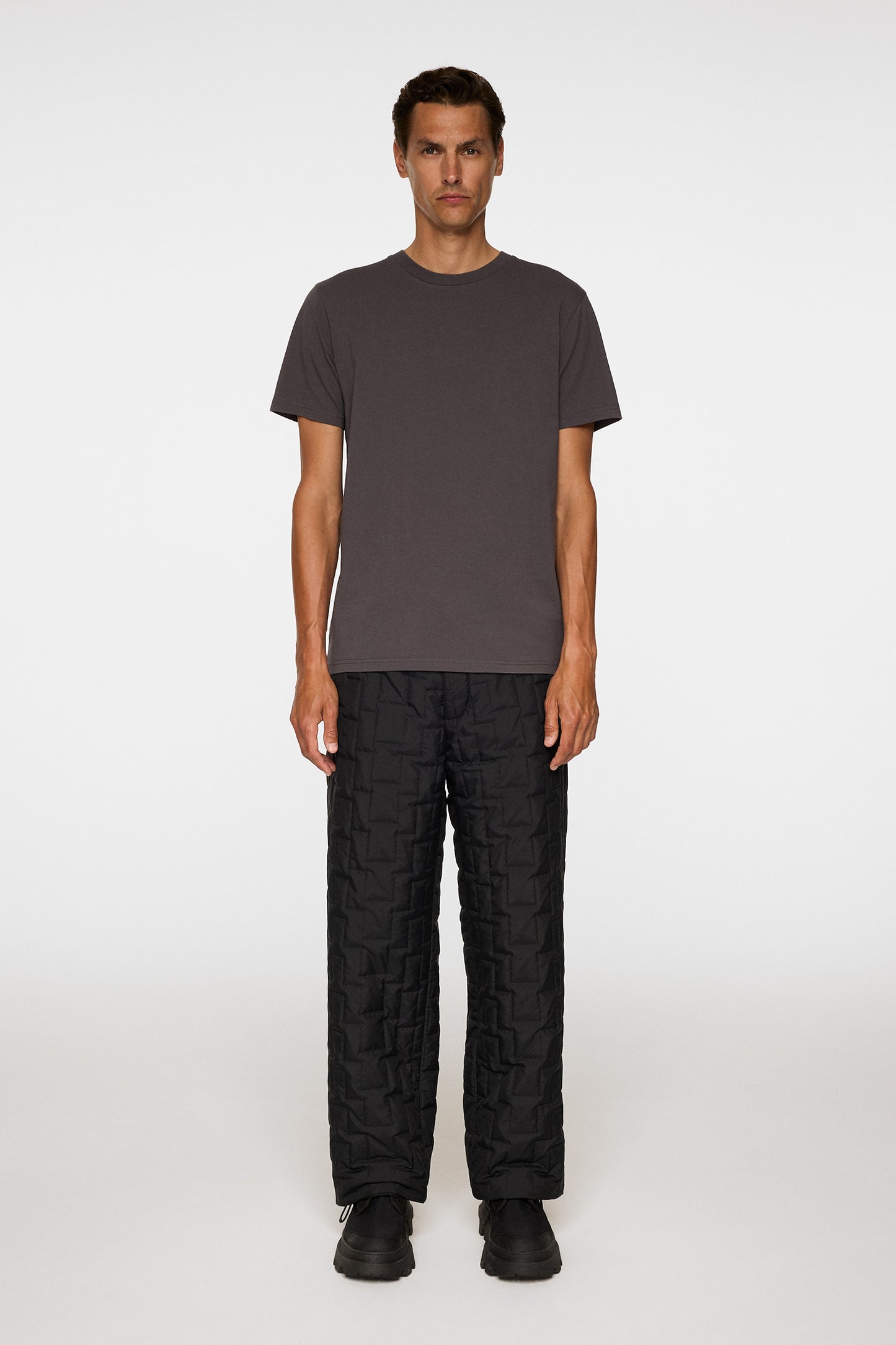 Sid Basic T-Shirt in Asphalt by J.Lindeberg