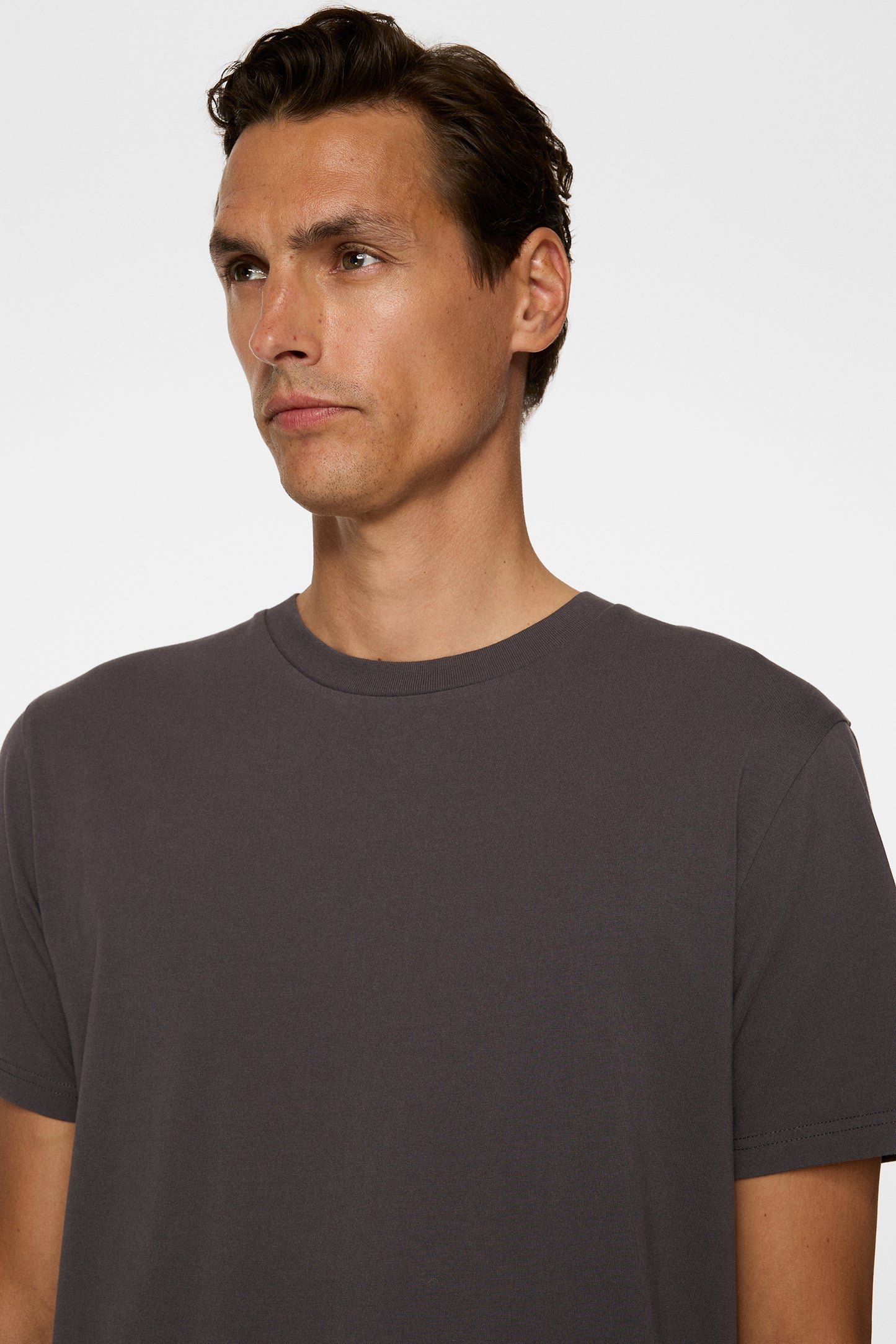 Sid Basic T-Shirt in Asphalt by J.Lindeberg