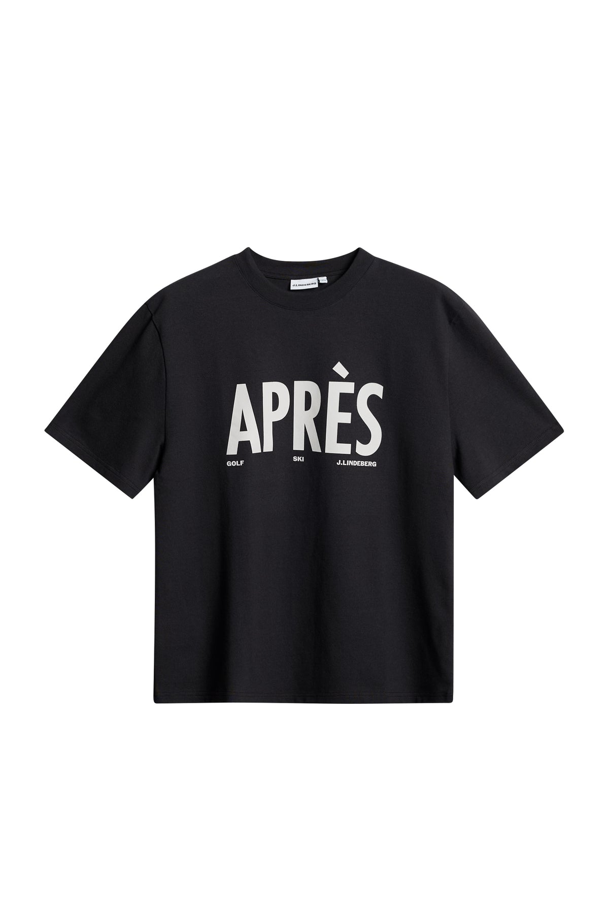 Hale Seasonal Logo T-shirt in Black by J.Lindeberg