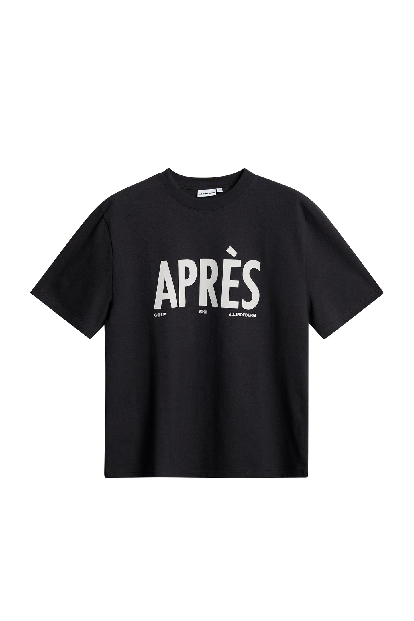 Hale Seasonal Logo T-shirt in Black by J.Lindeberg