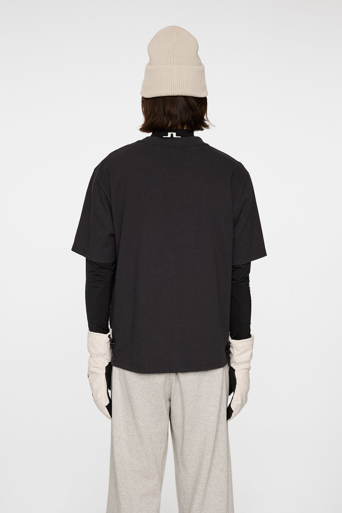 Hale Seasonal Logo T-shirt in Black by J.Lindeberg