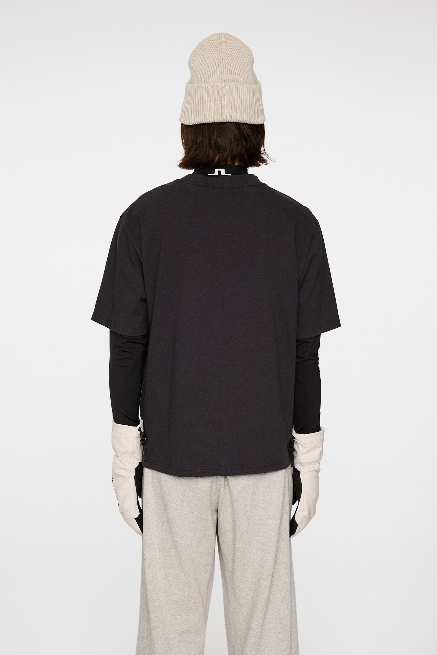 Hale Seasonal Logo T-shirt in Black by J.Lindeberg