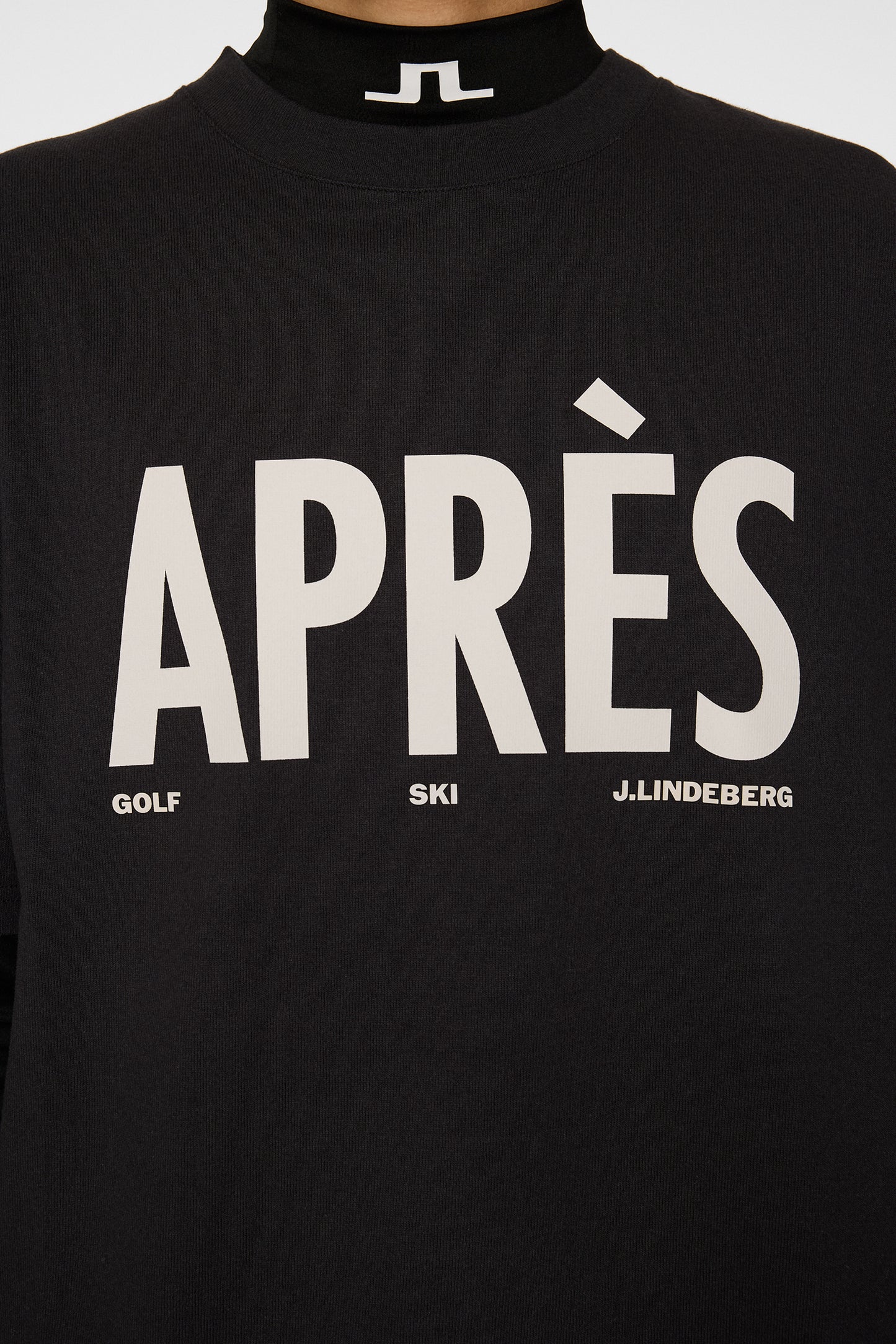 Hale Seasonal Logo T-shirt in Black by J.Lindeberg