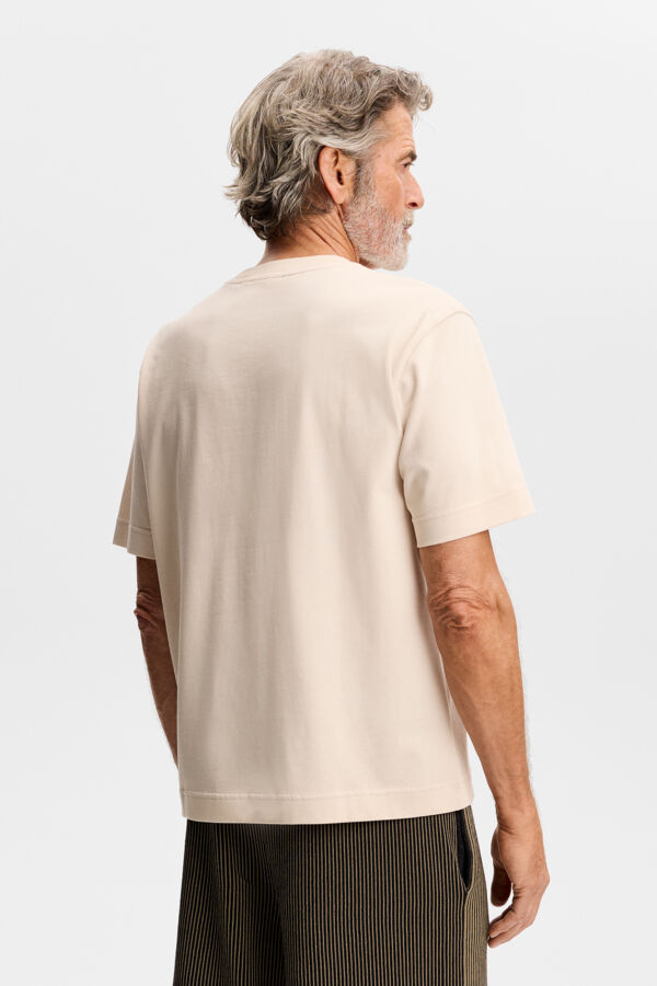 Hale Heavy Logo T-shirt / Moonbeam