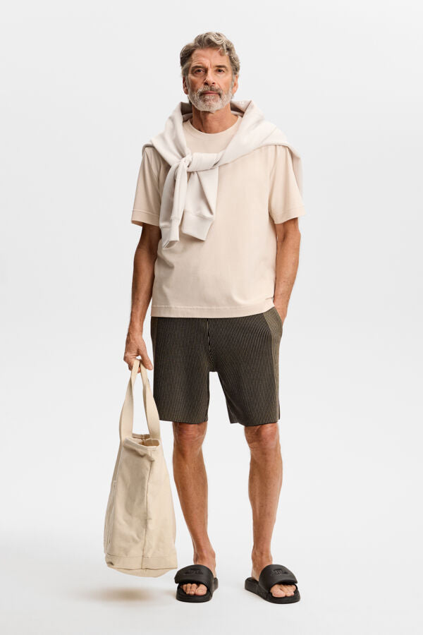 Hale Heavy Logo T-shirt / Moonbeam