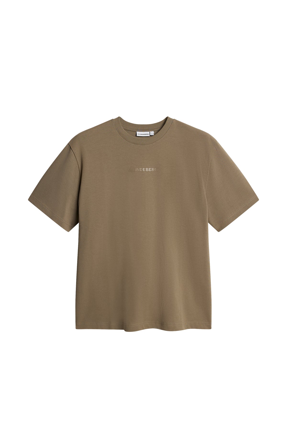 Hale Heavy Logo T-shirt in Brindle by J.Lindeberg