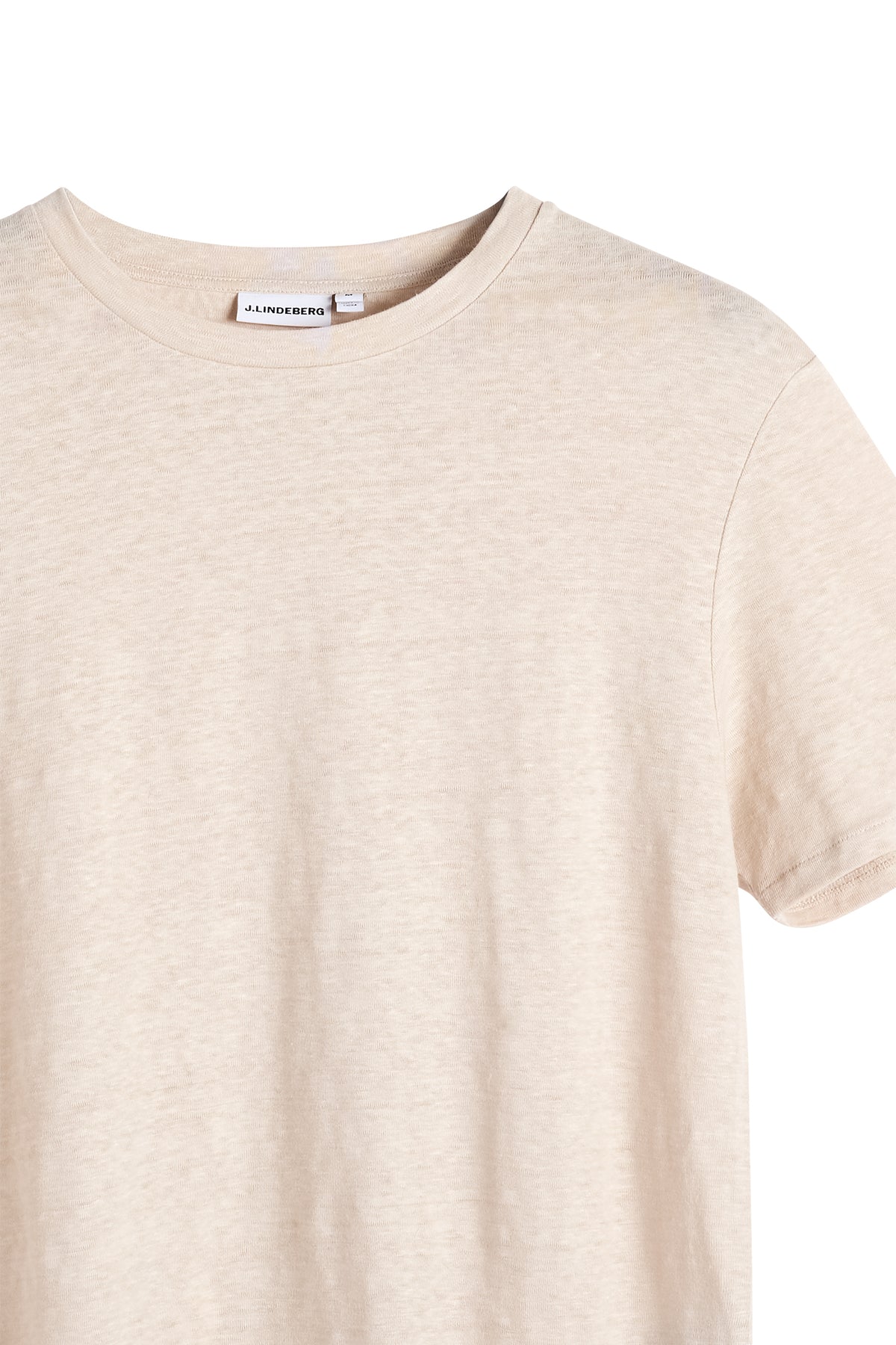 Coma Linen Tee in Moonbeam by J.Lindeberg