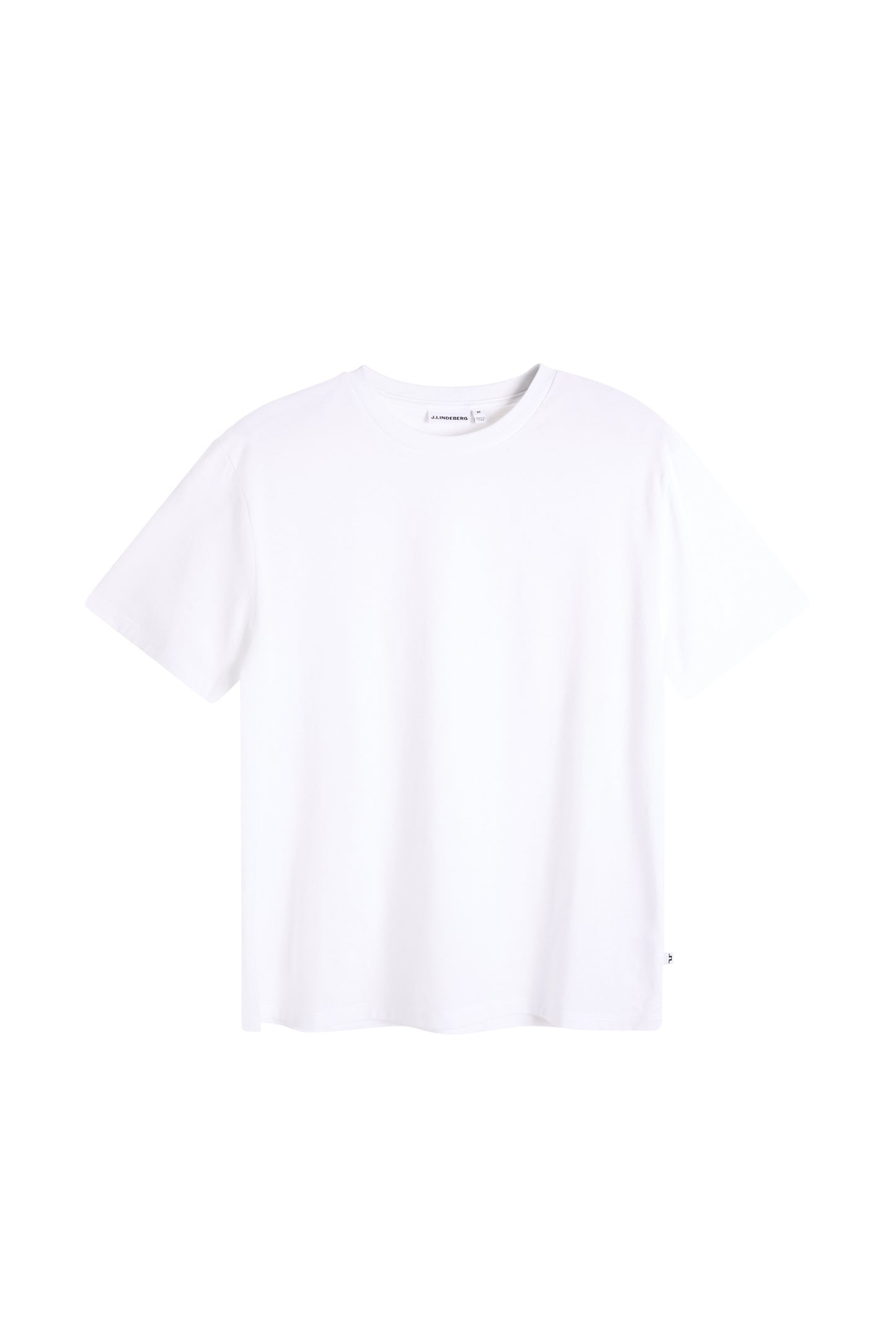 Sid Basic T-Shirt in White by J.Lindeberg