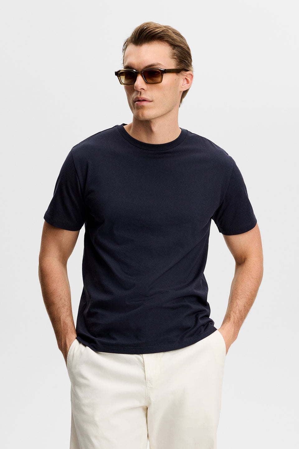 Sid Basic T-Shirt / JL Navy