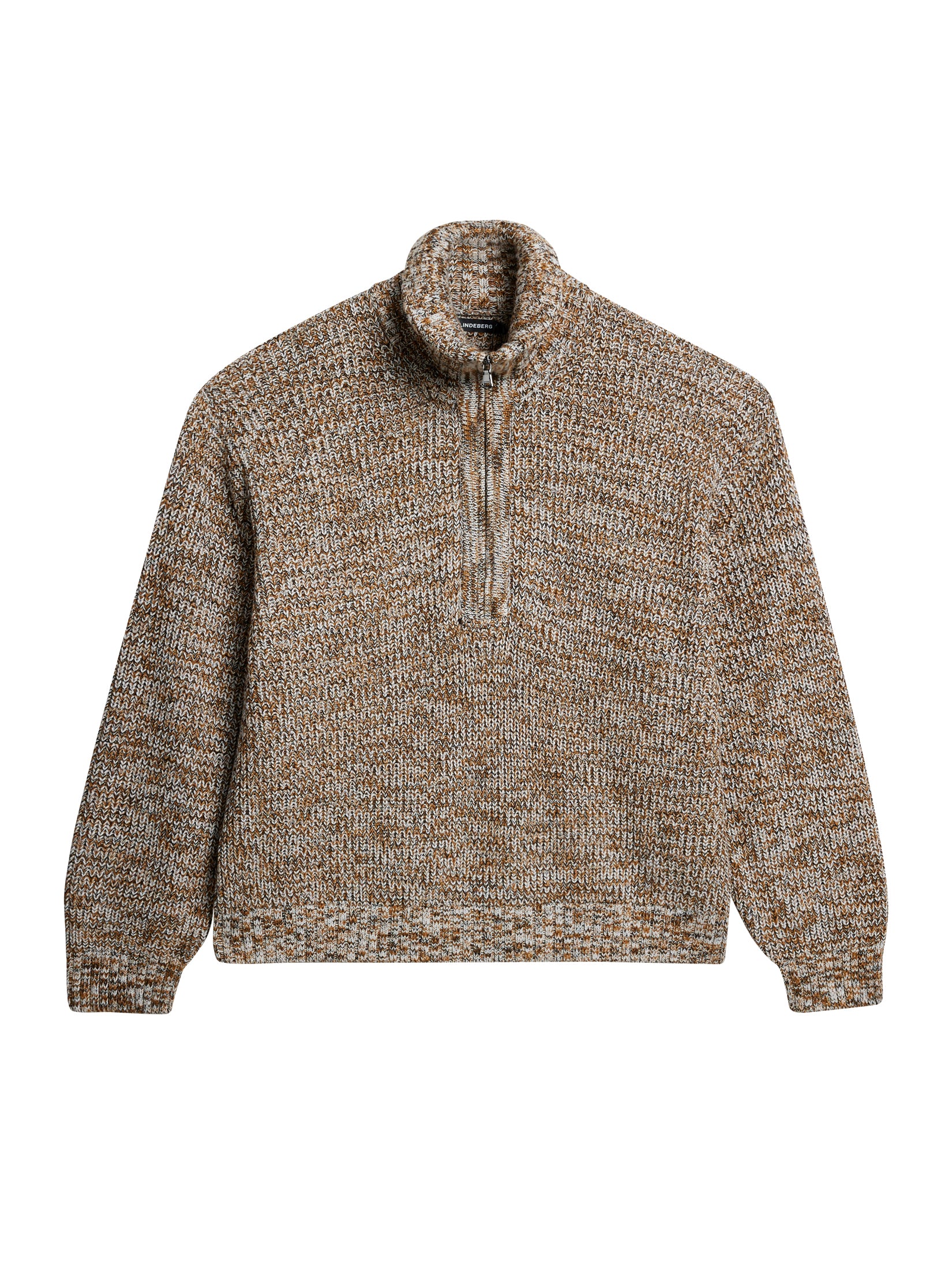 Chester Jacquard Quarter Zip Sweater