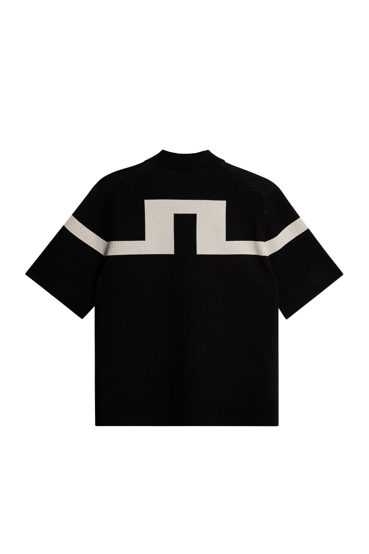 Rayne Knitted Shirt in Black by J.Lindeberg