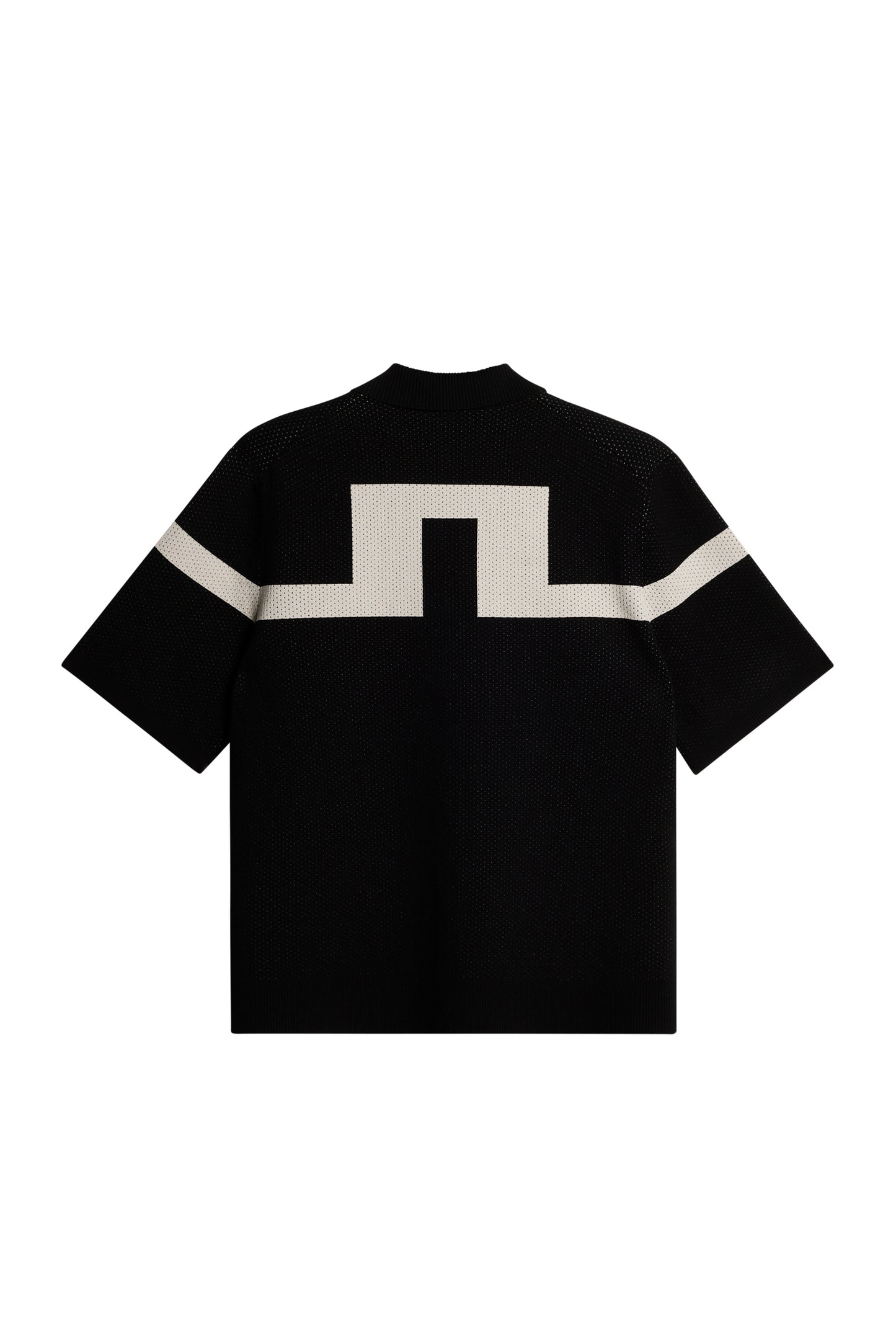 Rayne Knitted Shirt in Black by J.Lindeberg