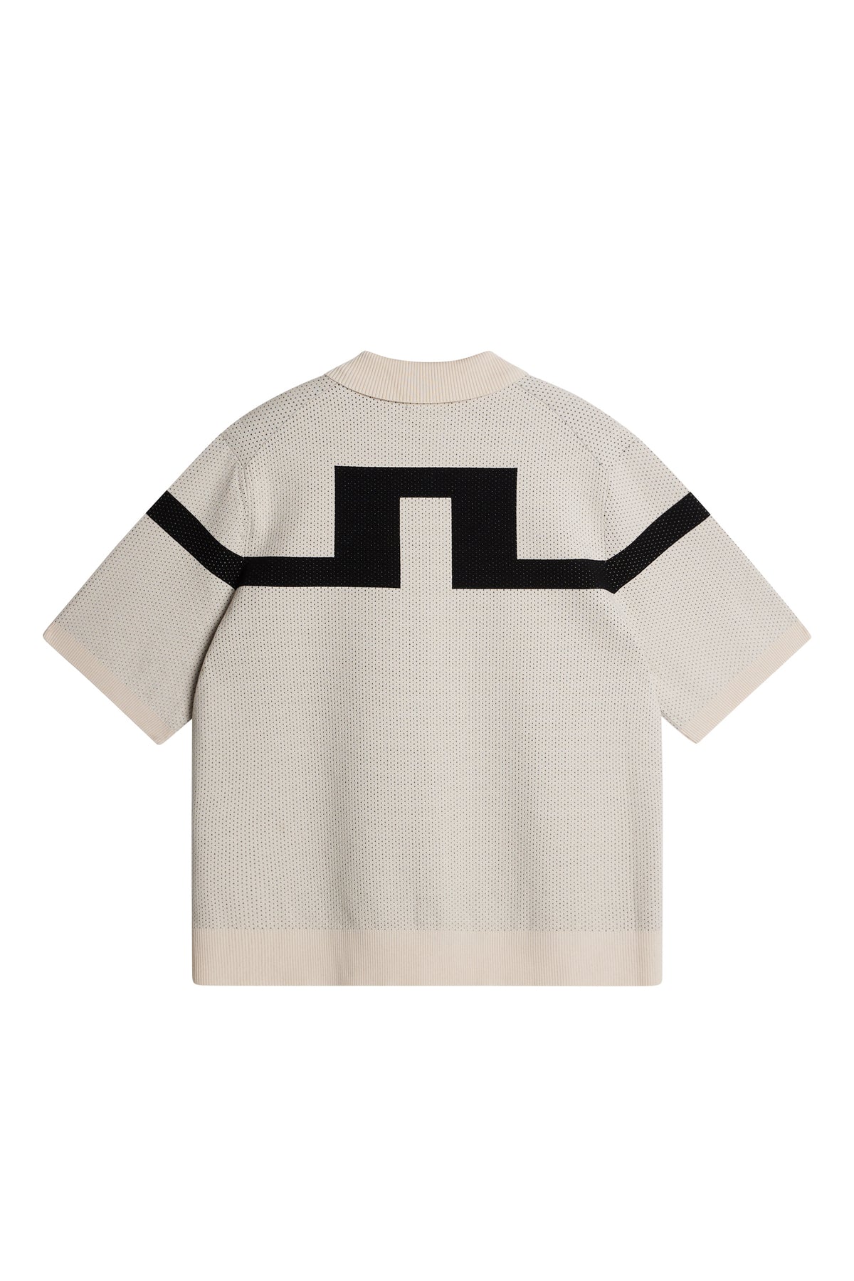 Rayne Knitted Shirt in Moonbeam by J.Lindeberg