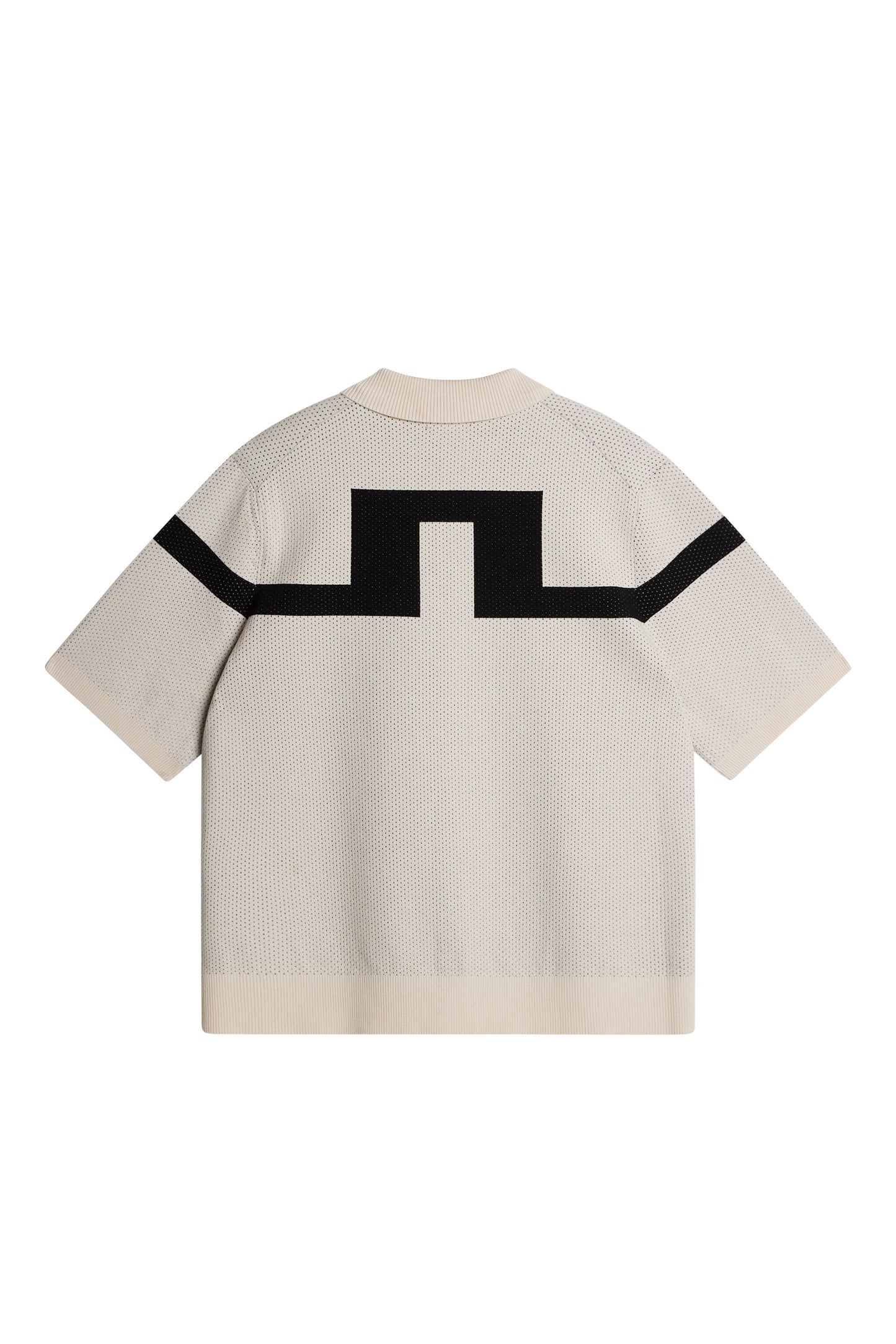 Rayne Knitted Shirt in Moonbeam by J.Lindeberg