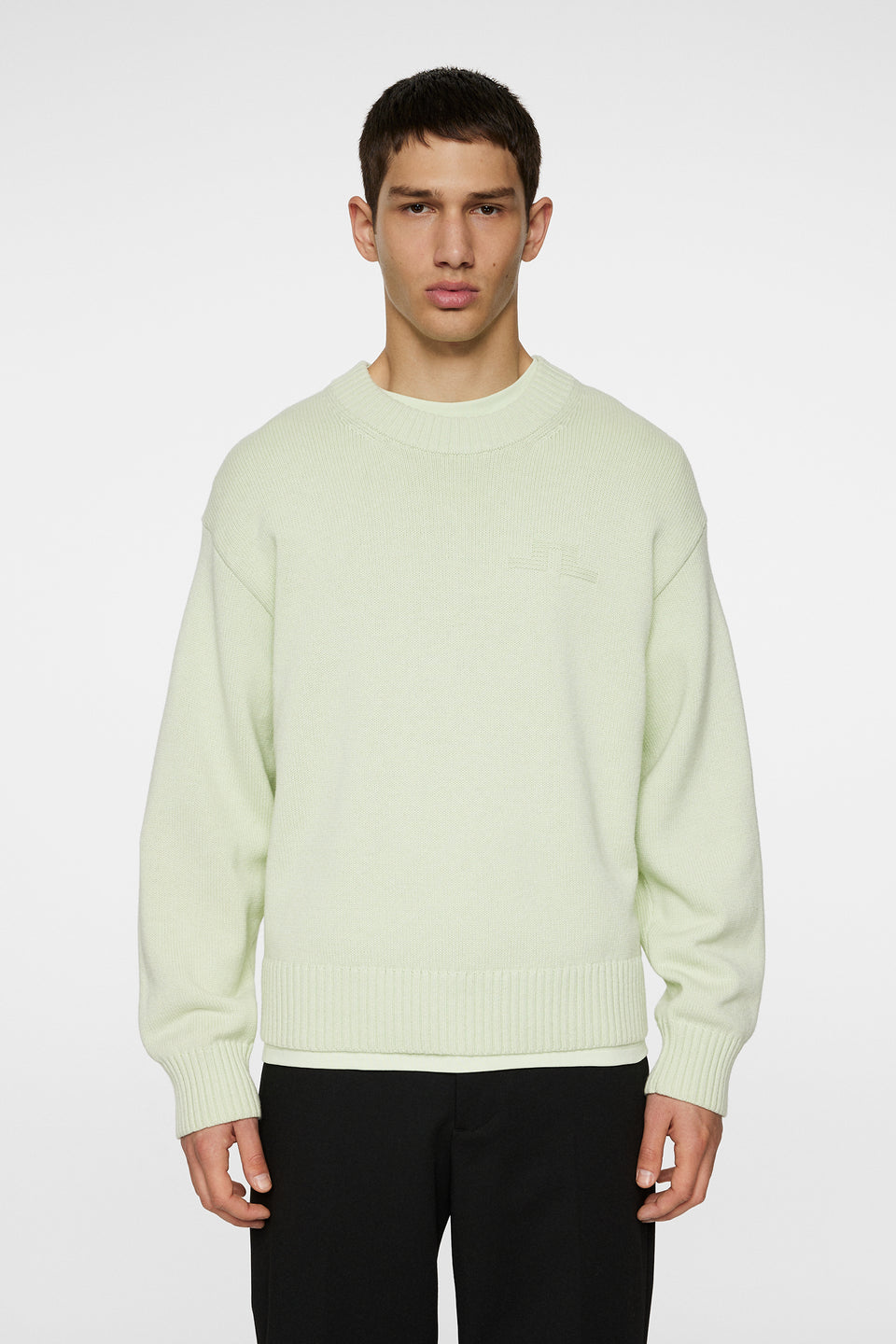 Eddy Cotton Wool Crew Neck / Ambrosia