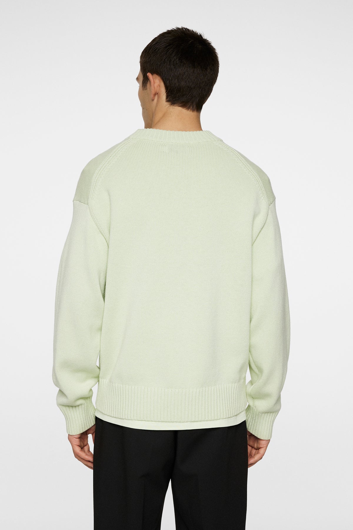 Eddy Cotton Wool Crew Neck in Ambrosia by J.Lindeberg