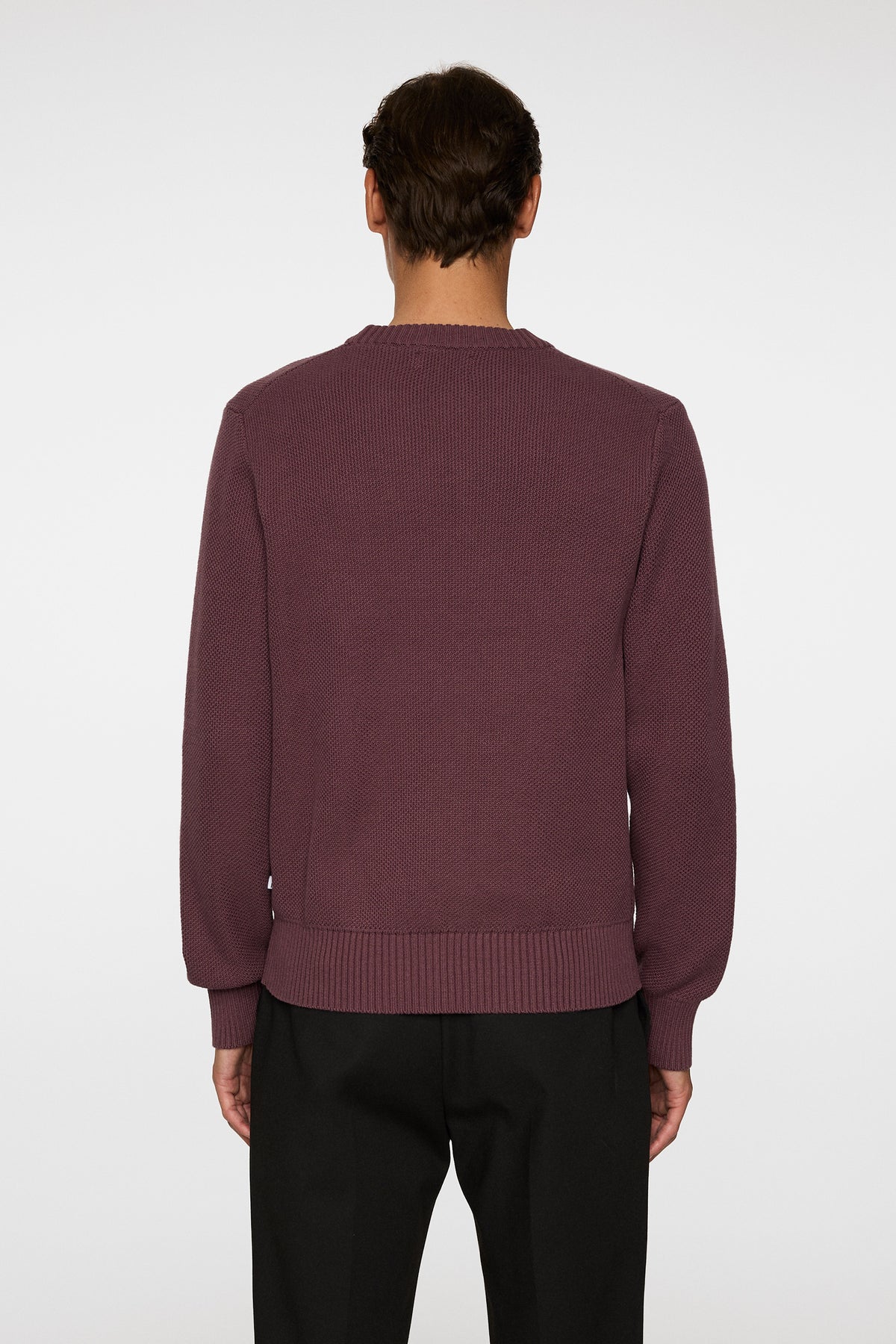 Oliver Structure Sweater in Huckleberry by J.Lindeberg