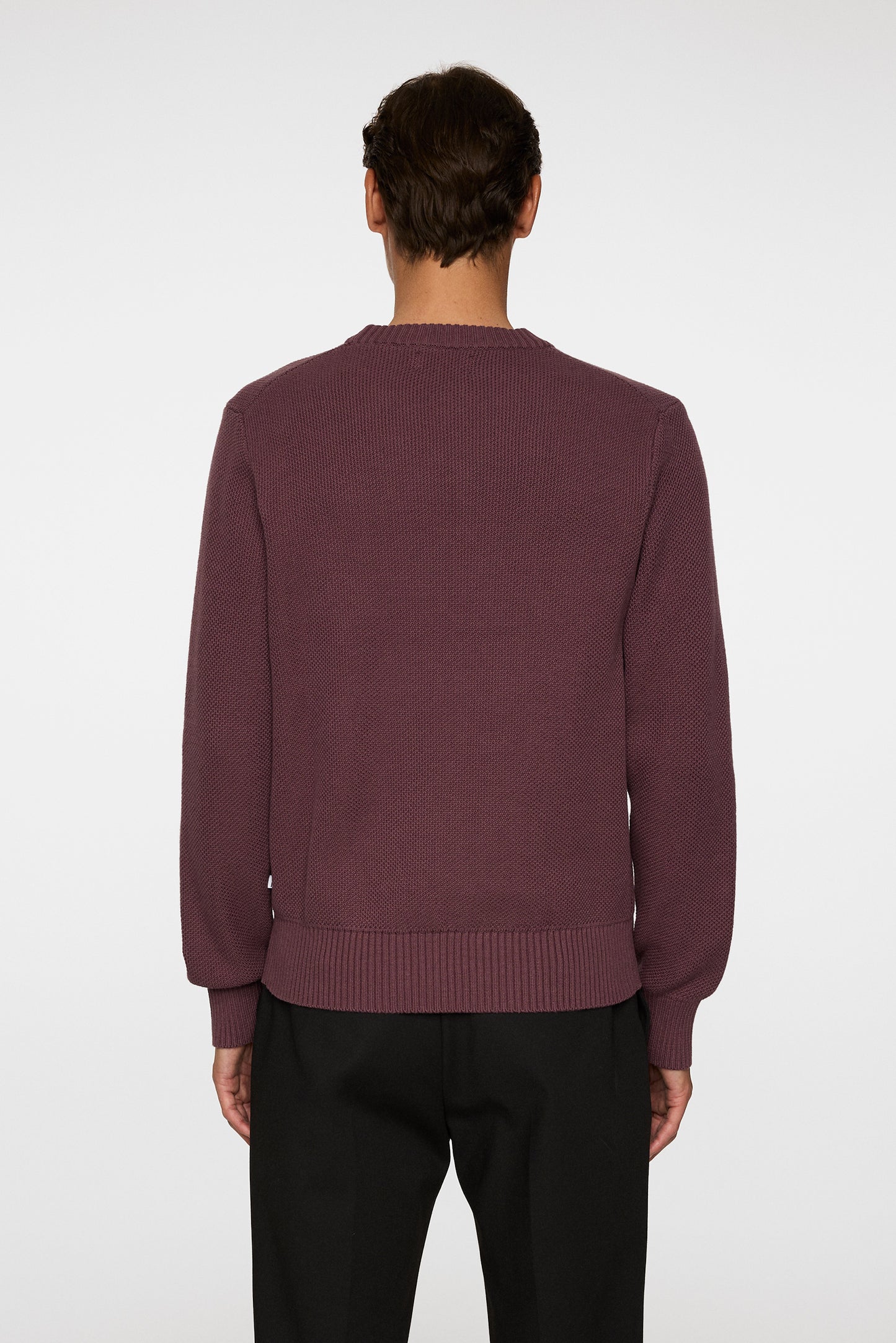 Oliver Structure Sweater in Huckleberry by J.Lindeberg