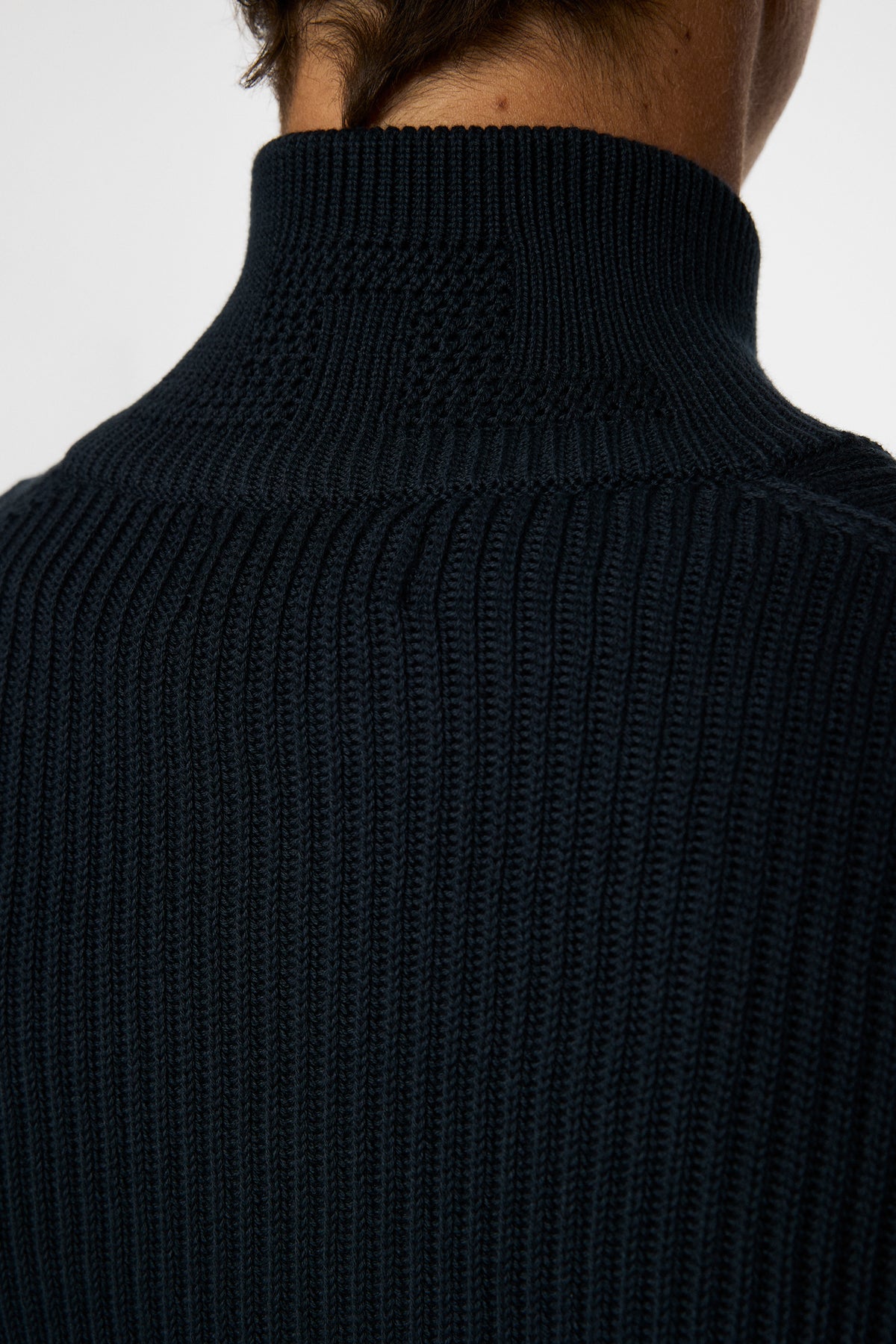 Alexis Full Zip Cardigan in JL Navy by J.Lindeberg