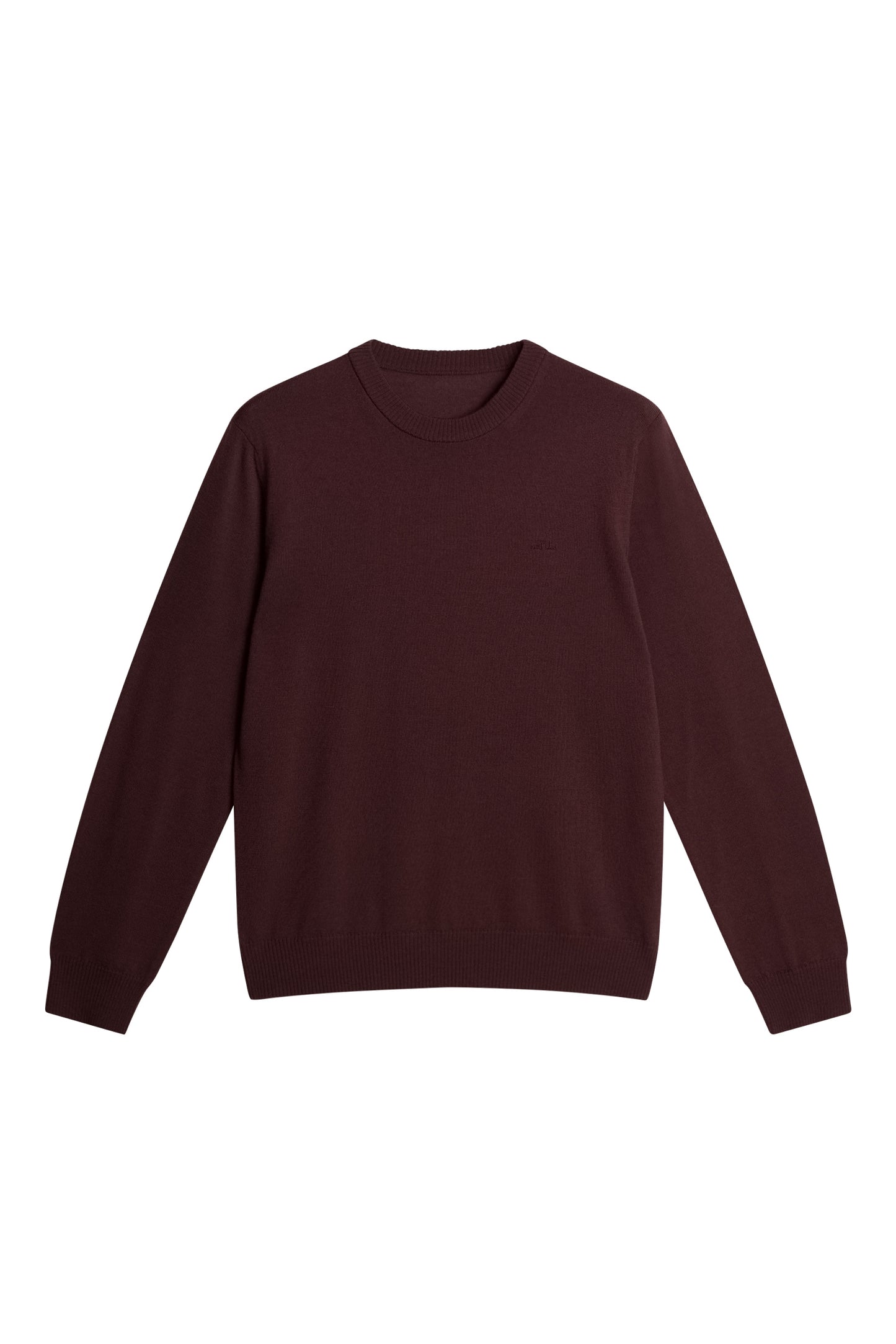 Keane Merino Crew Neck in Huckleberry by J.Lindeberg