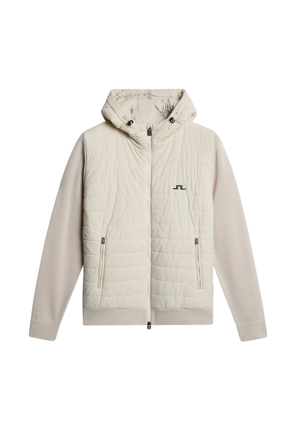 Ebbe Hybrid Knit Hoodie / Moonbeam