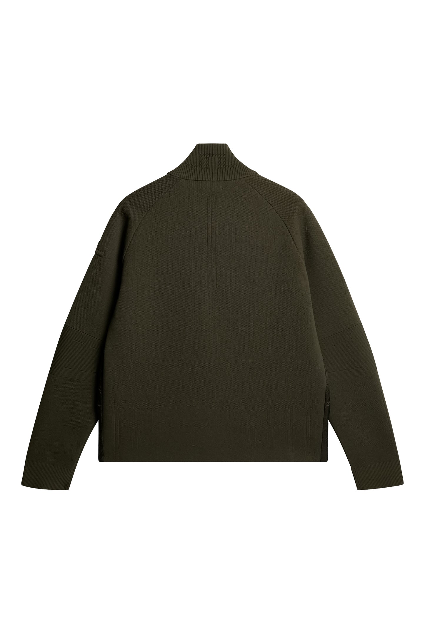 Dome Knit Hybrid Jacket in Forest Green by J.Lindeberg