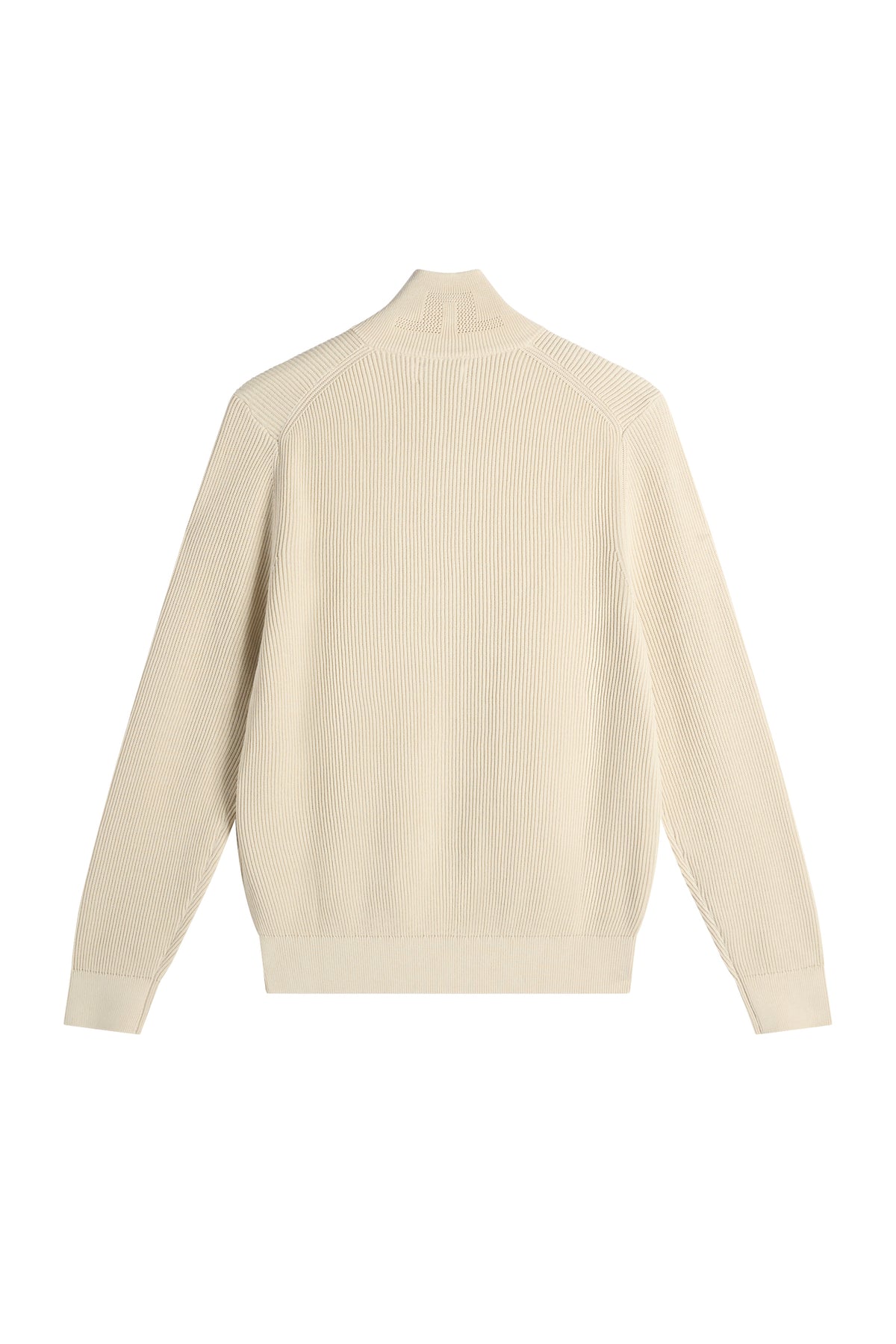 Alex Half Zip Knitted Sweater in Moonbeam by J.Lindeberg