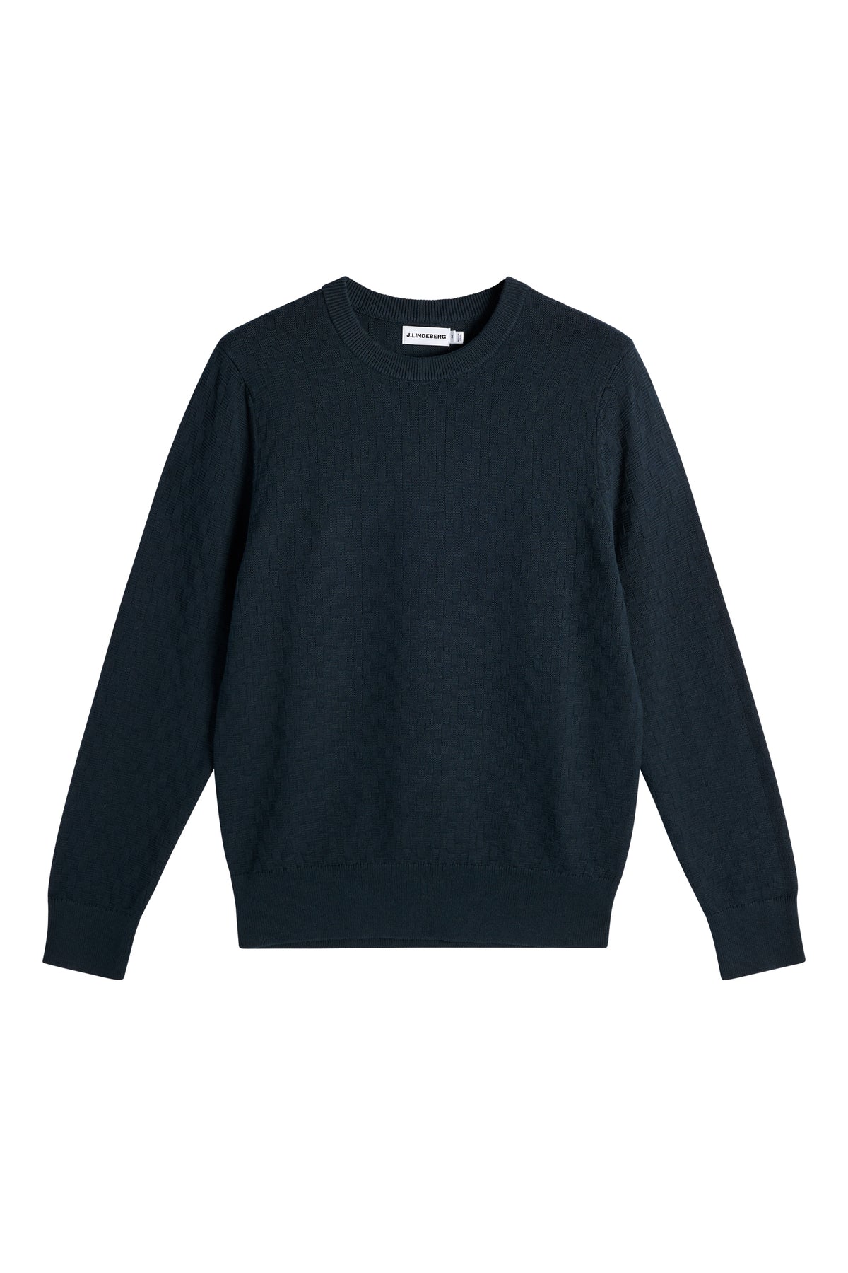 Arthur Knit Org Cotton in JL Navy by J.Lindeberg